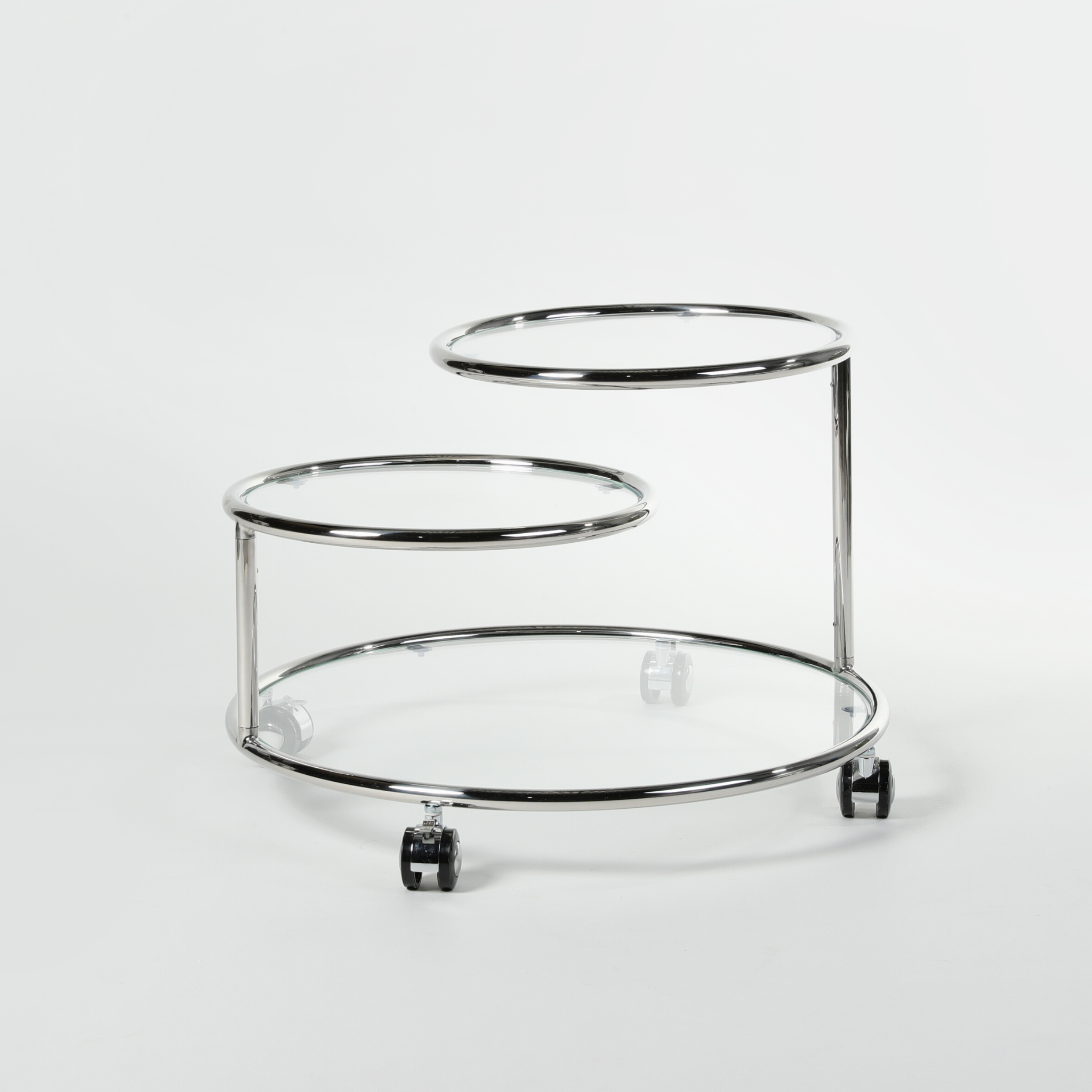 Glass Swivel Table