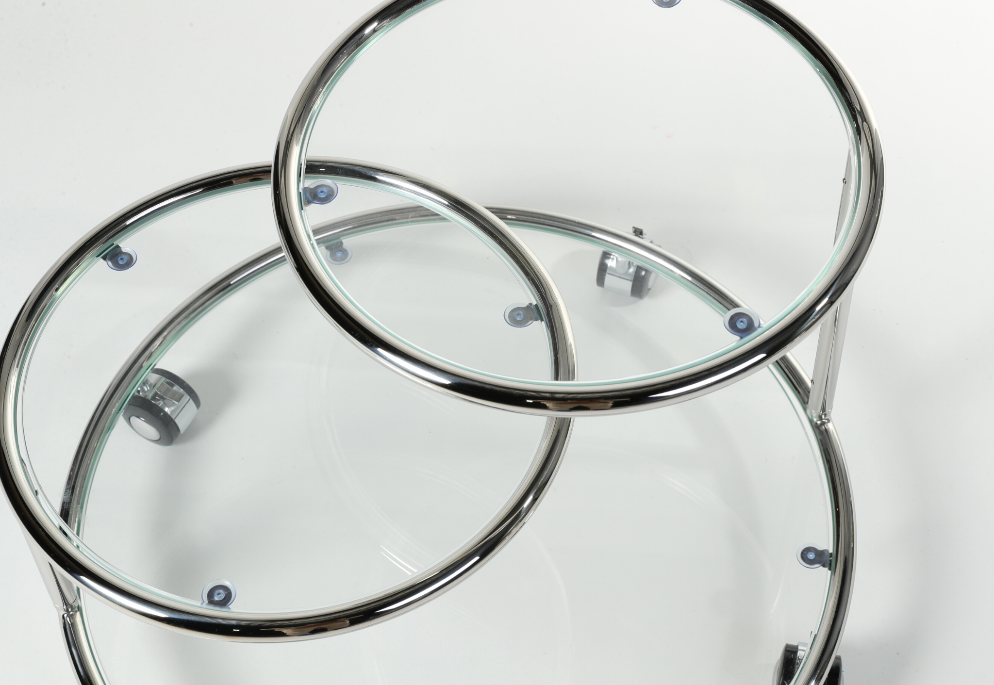 Glass Swivel Table