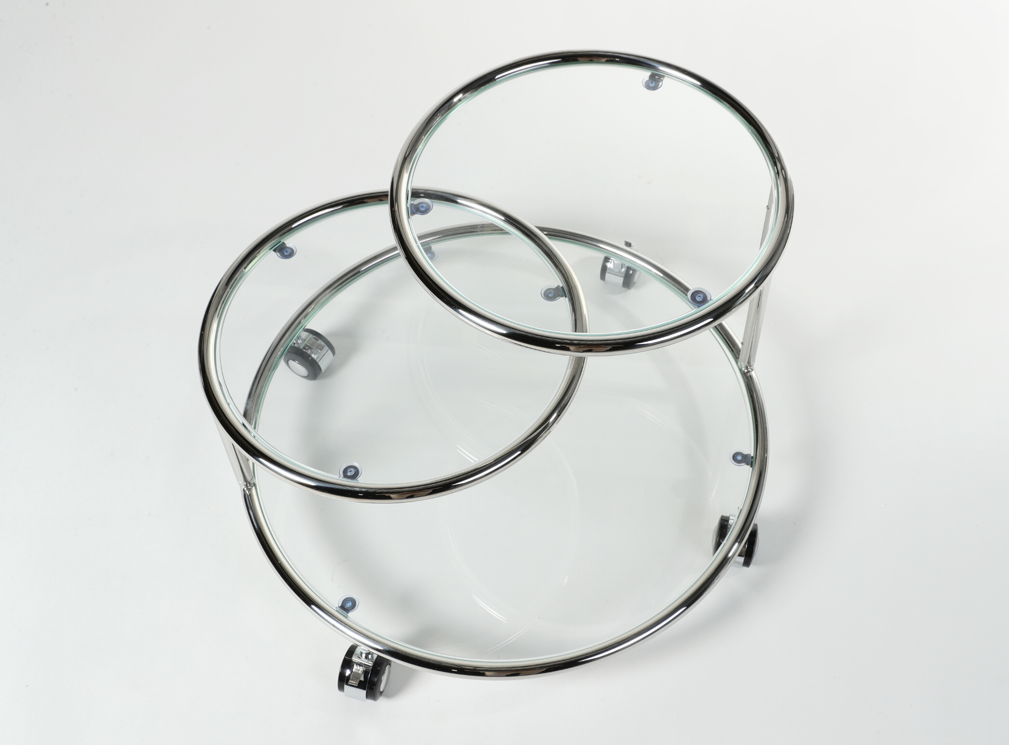 Glass Swivel Table