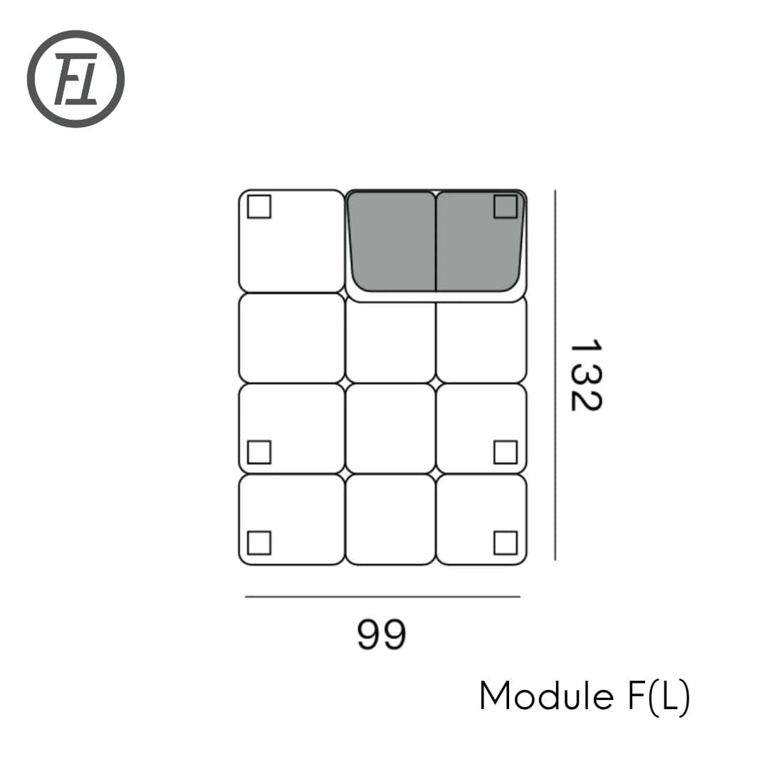 Chocolate Modular Sofa The Feelter