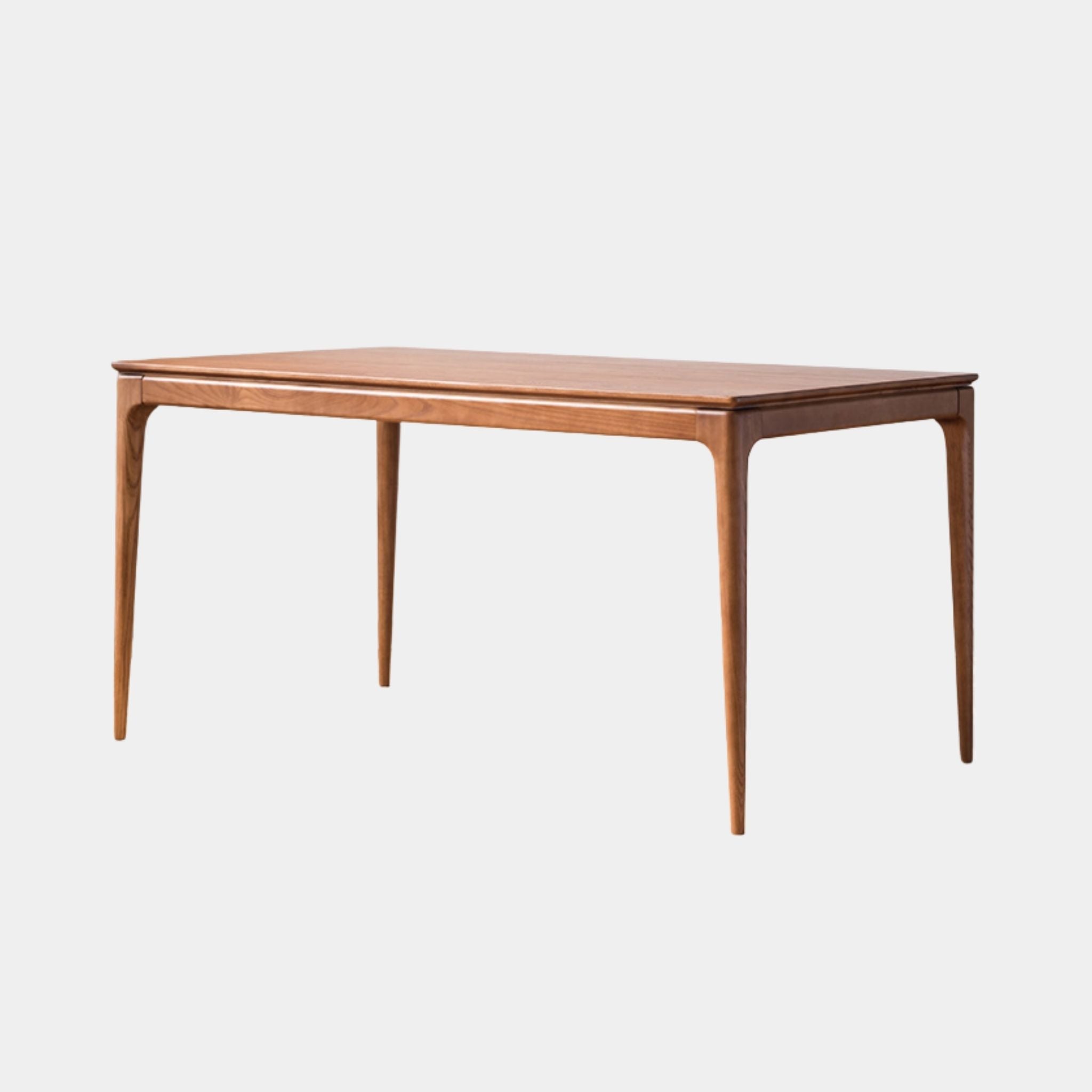 Mid Century Style Wooden Dining Table - The Feelter