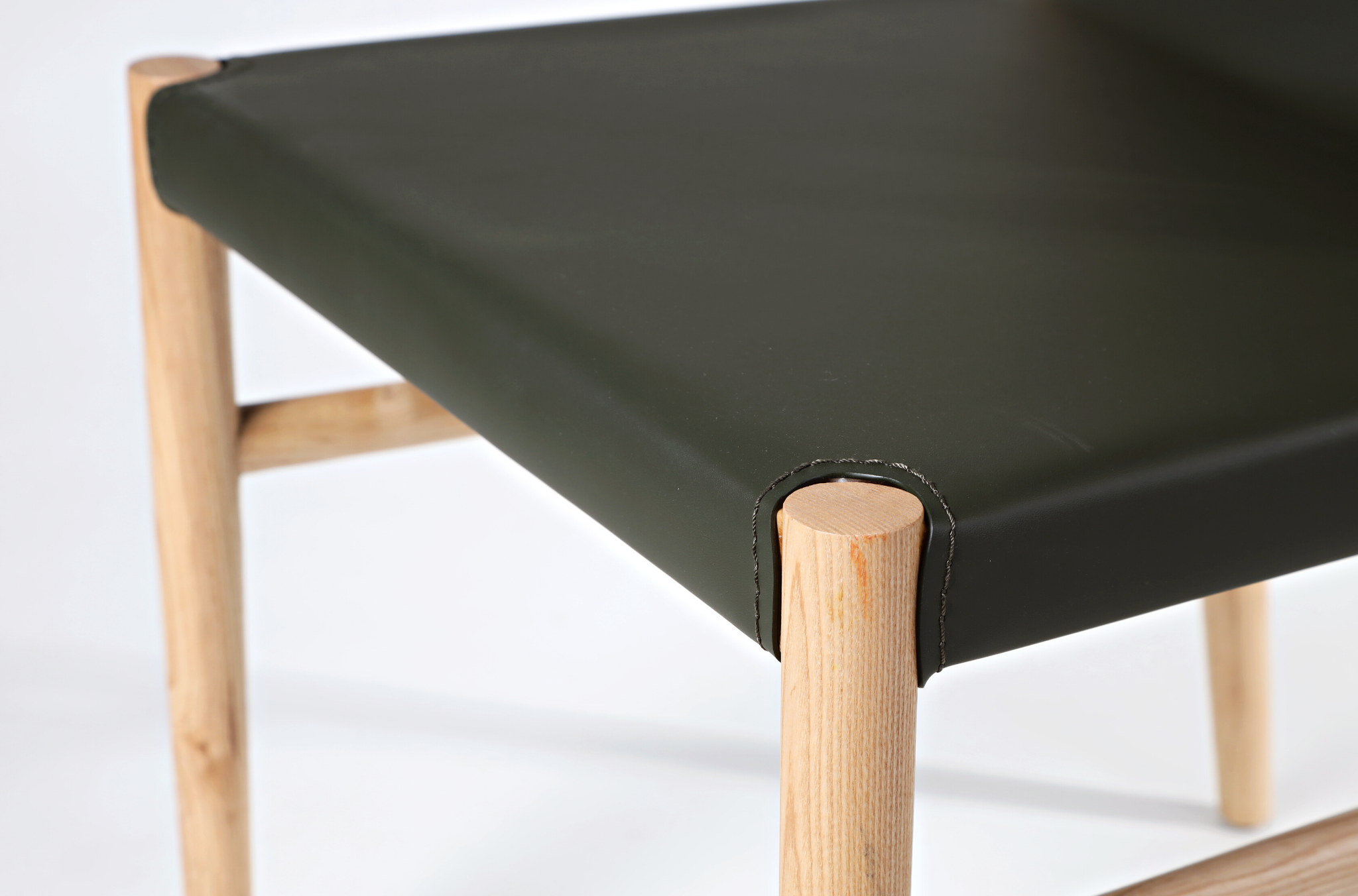 Arthur Leather and Wood Dining Chair | The Feelter