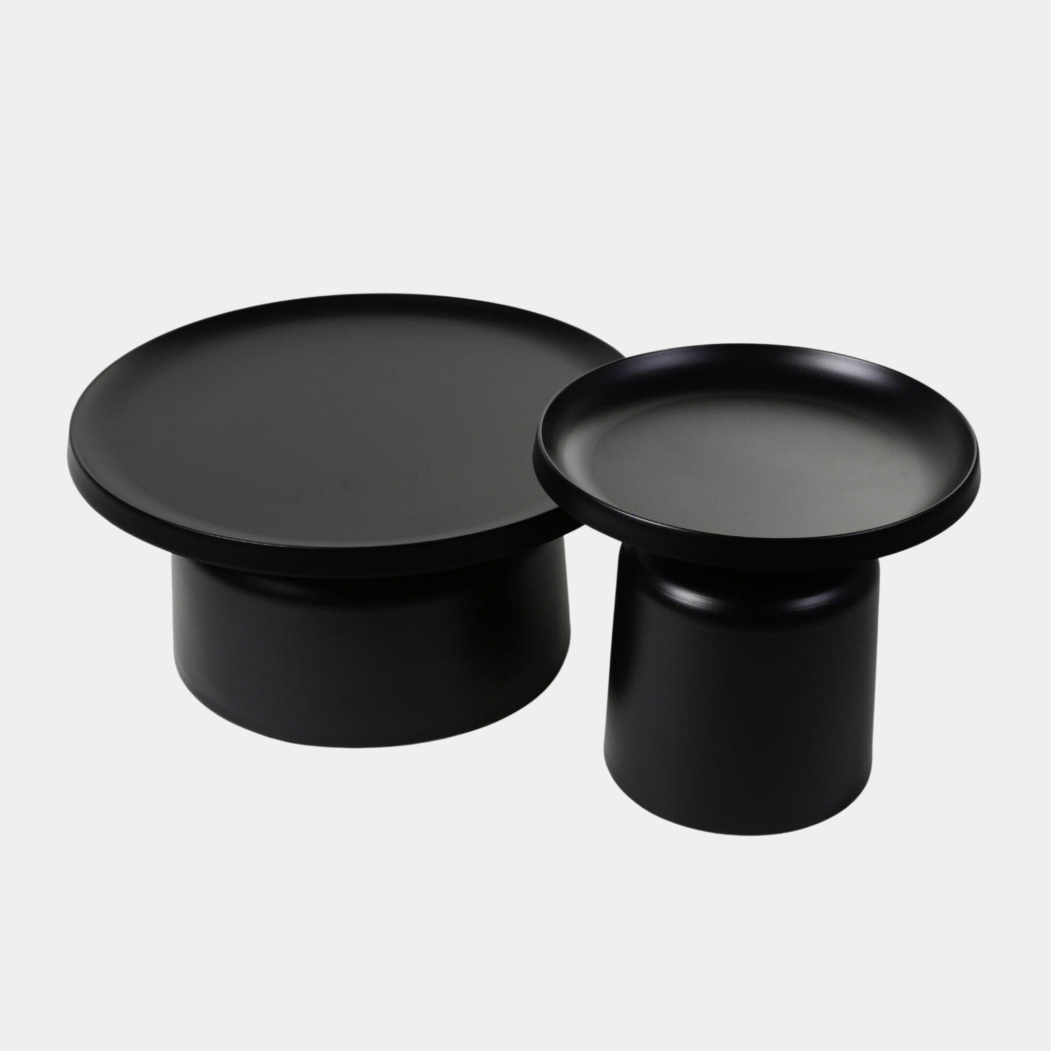 Palemo Round Pedestal Tray Side Table Replica | The Feelter
