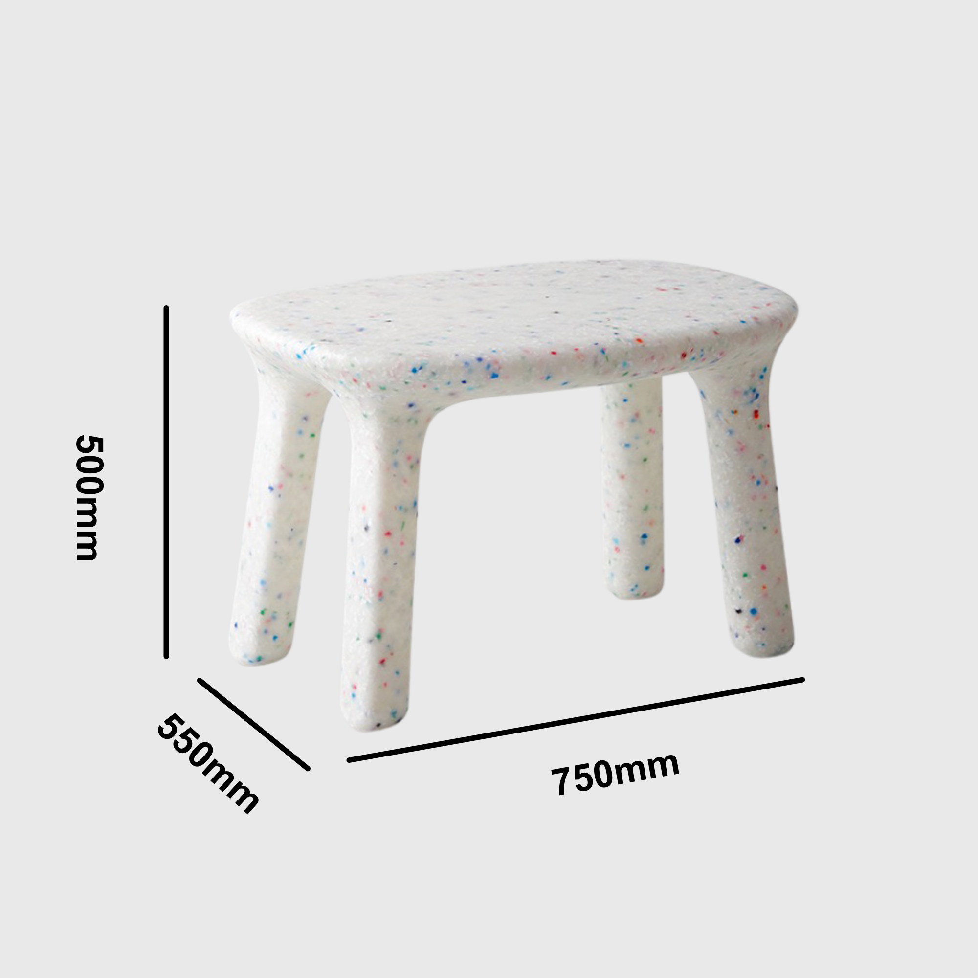 Outdoor Kid's Confetti Table