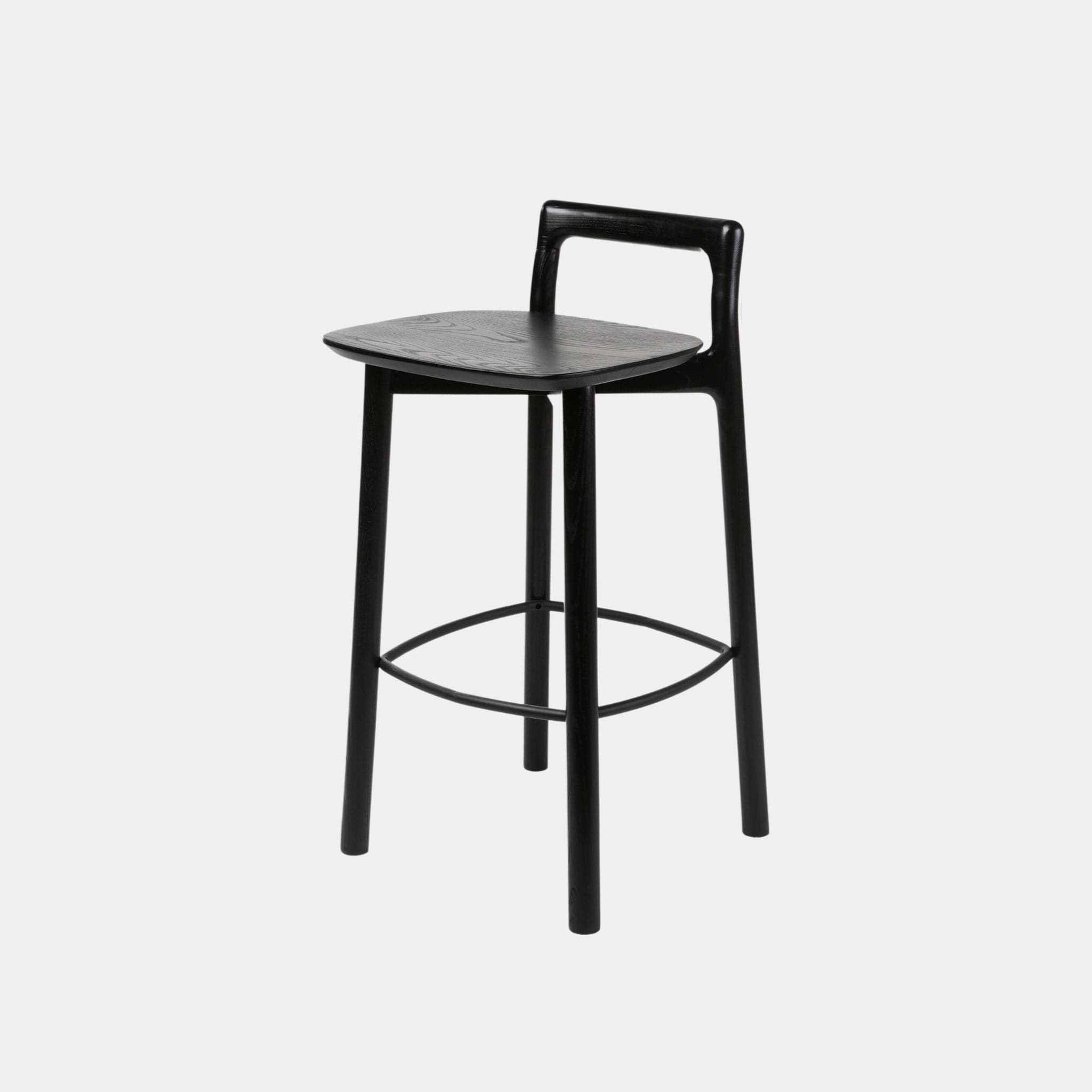 Jeremy Wooden Bar Stool | The Feelter