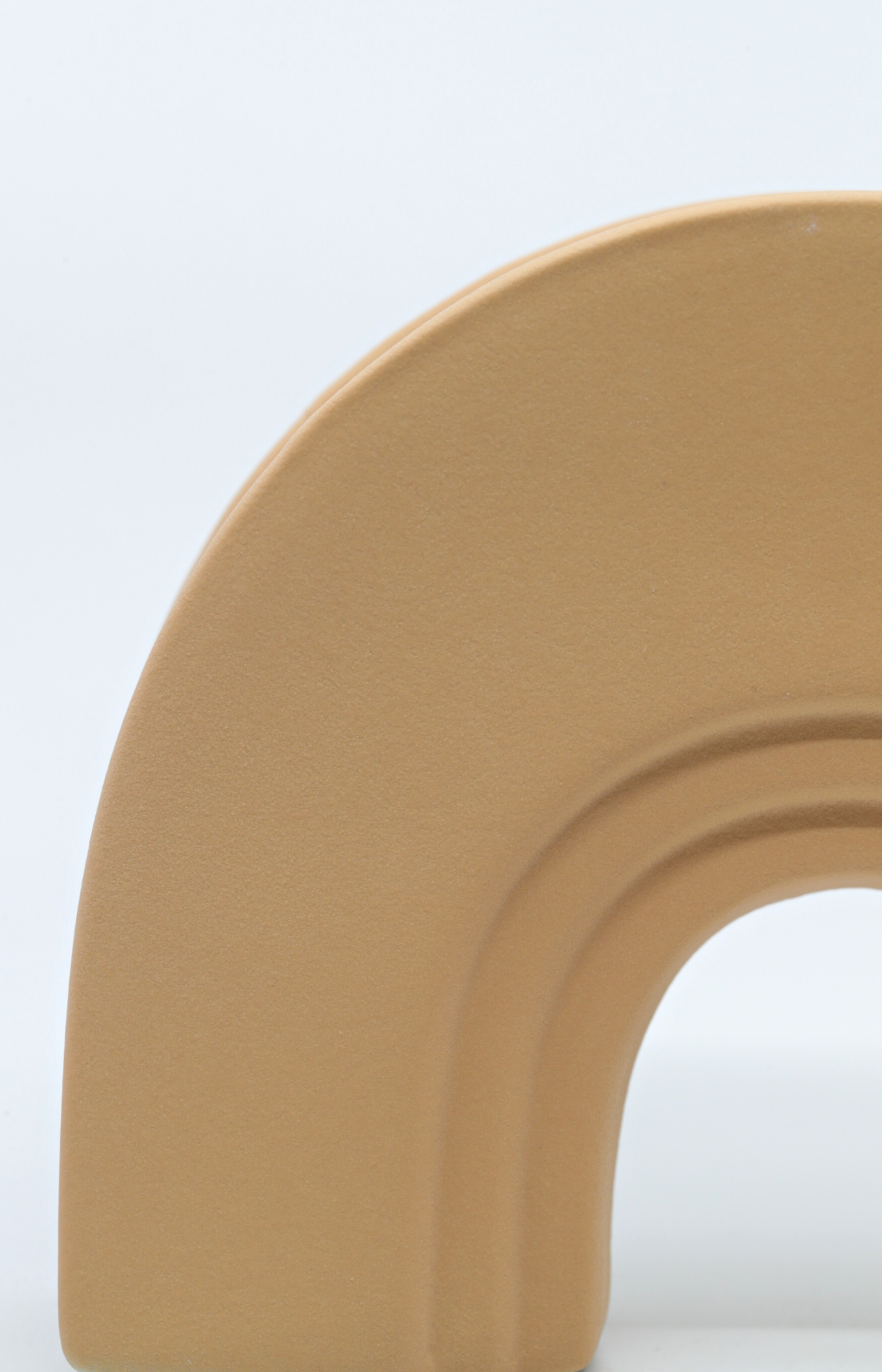 Ceramic Vase | Arched Series - Yellow