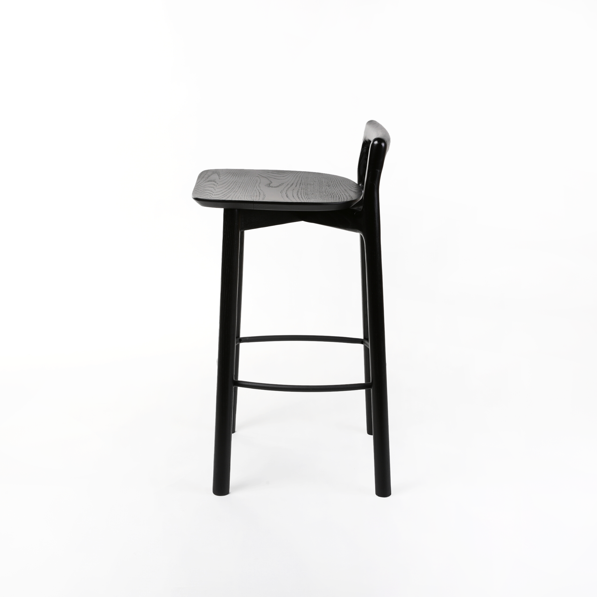 Jeremy Wooden Bar Stool | The Feelter