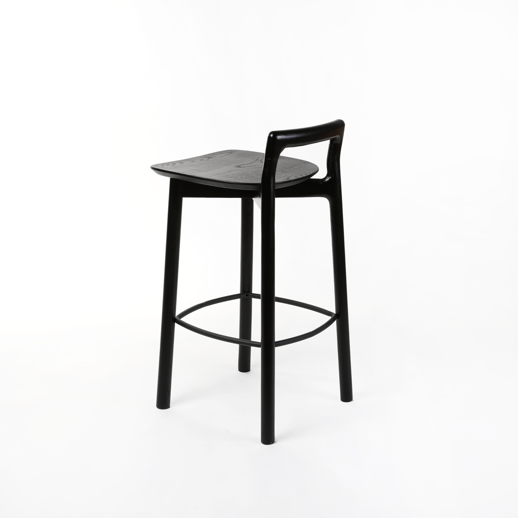 Jeremy Wooden Bar Stool | The Feelter
