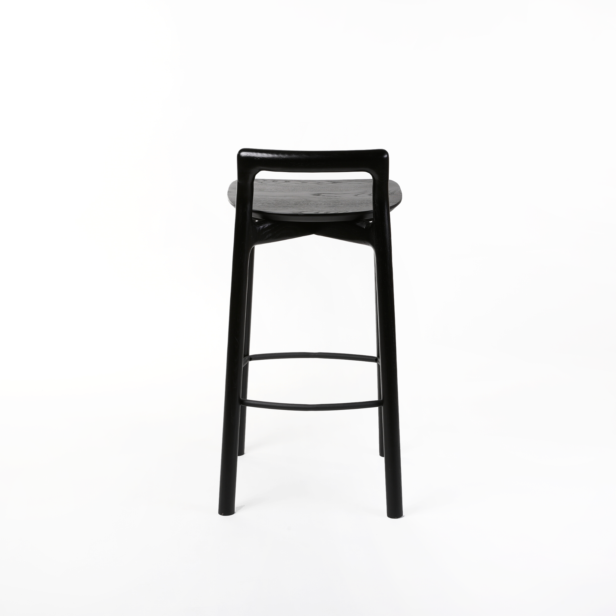 Jeremy Wooden Bar Stool | The Feelter