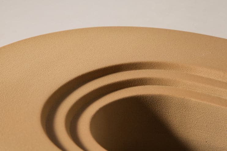 Ceramic Vase | Arched Series - Yellow