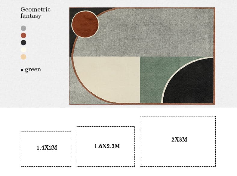 Designer Rug | Mint - The Feelter
