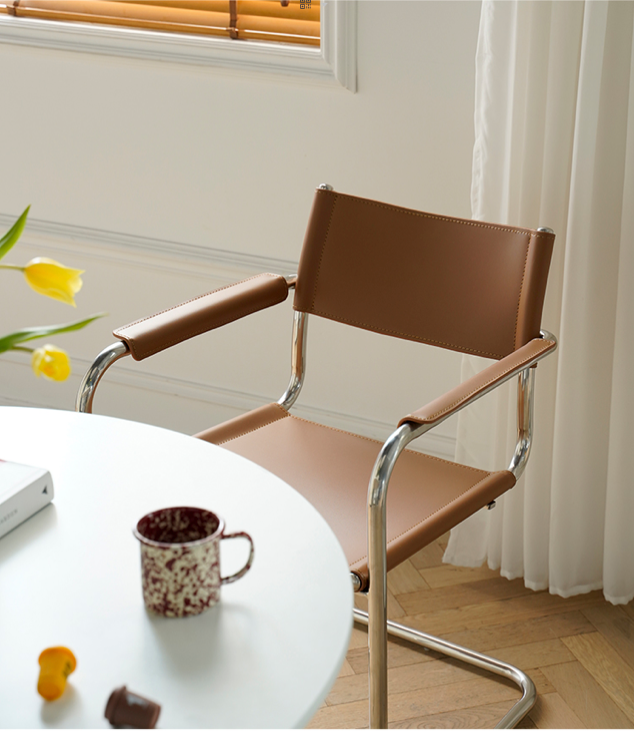Spencer Steel Dining Chair The Feelter
