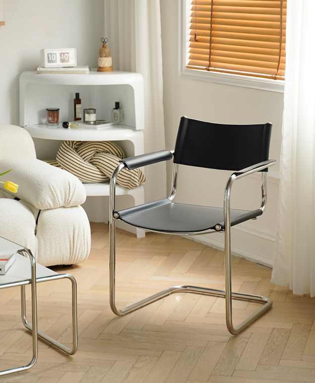 Spencer Steel Dining Chair The Feelter