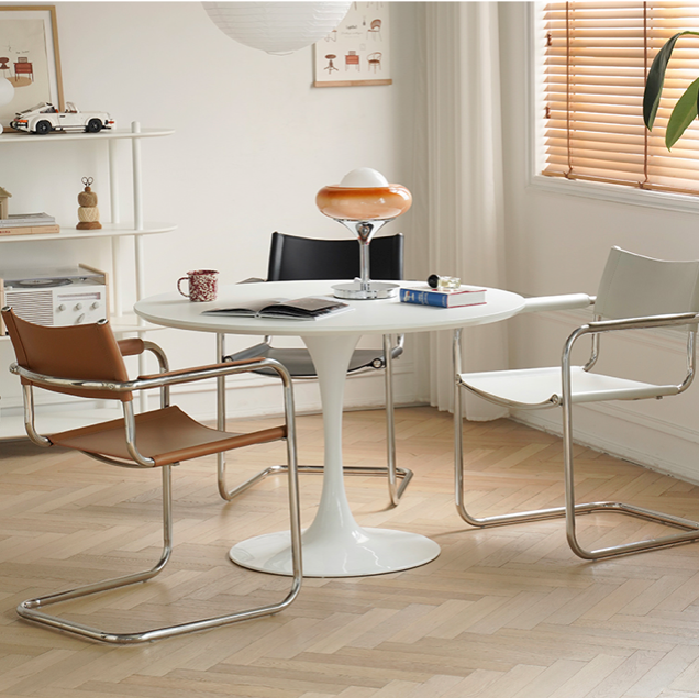 Spencer Steel Dining Chair The Feelter