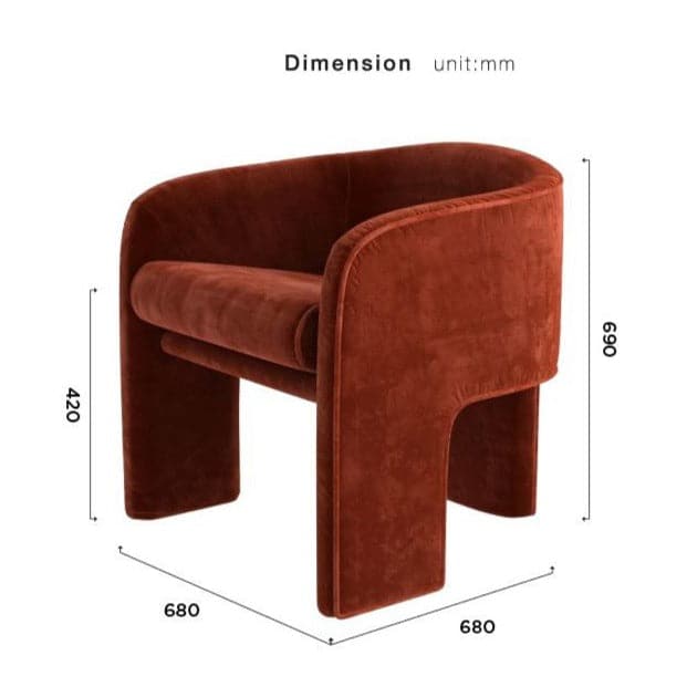 Three-Legged Armchair