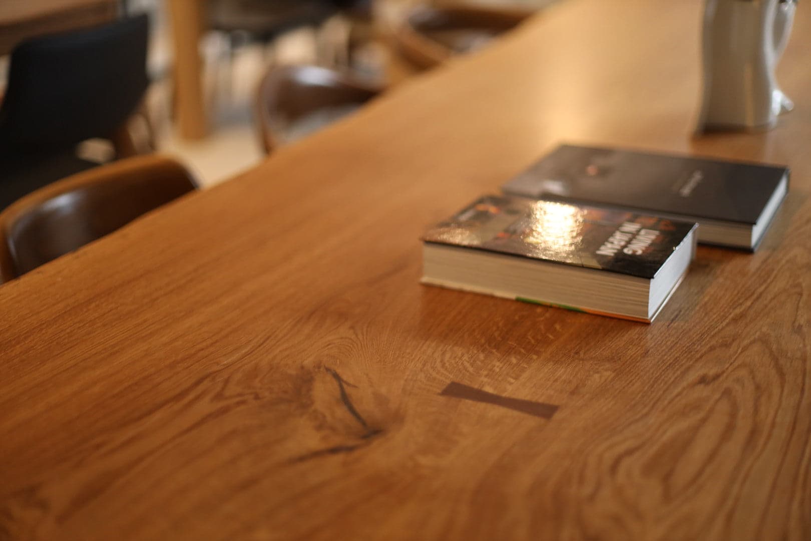 French White Oak Dining Table - The Feelter