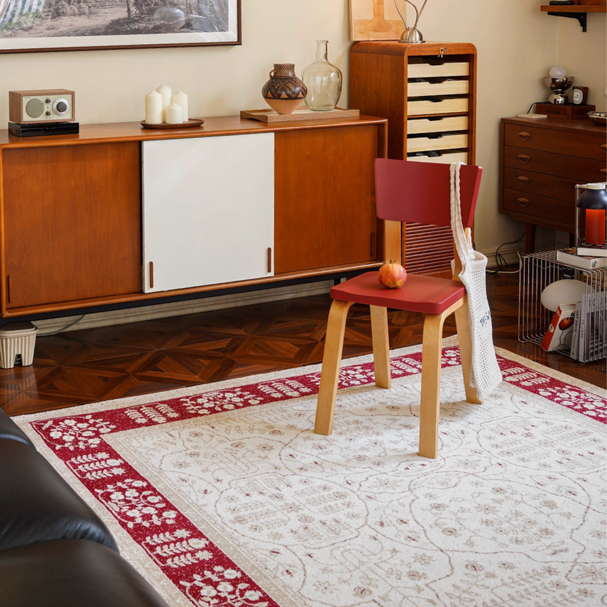 Pomegranate Waterproof Rug