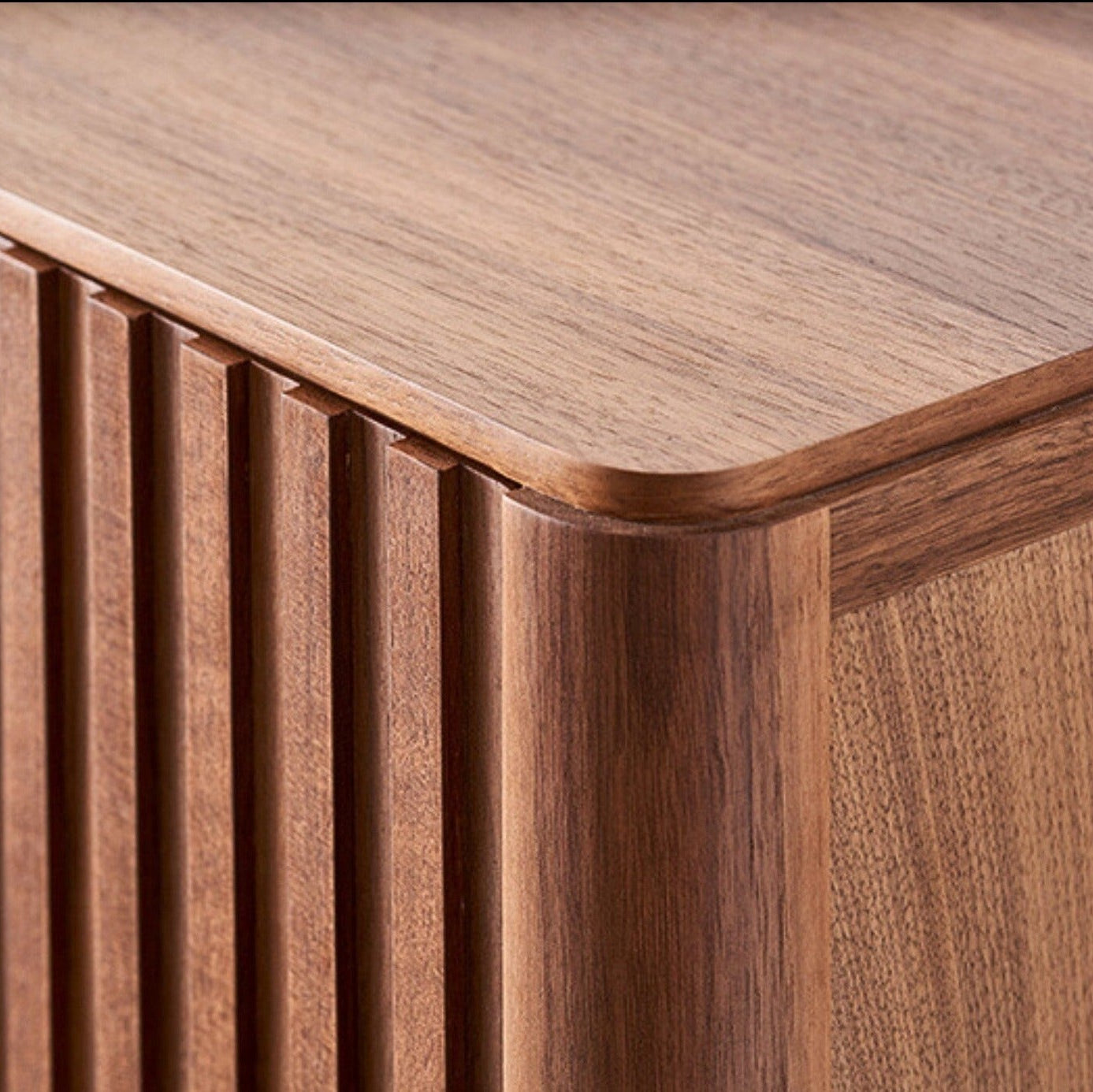 Grace Fluted Timber Cabinet - The Feelter