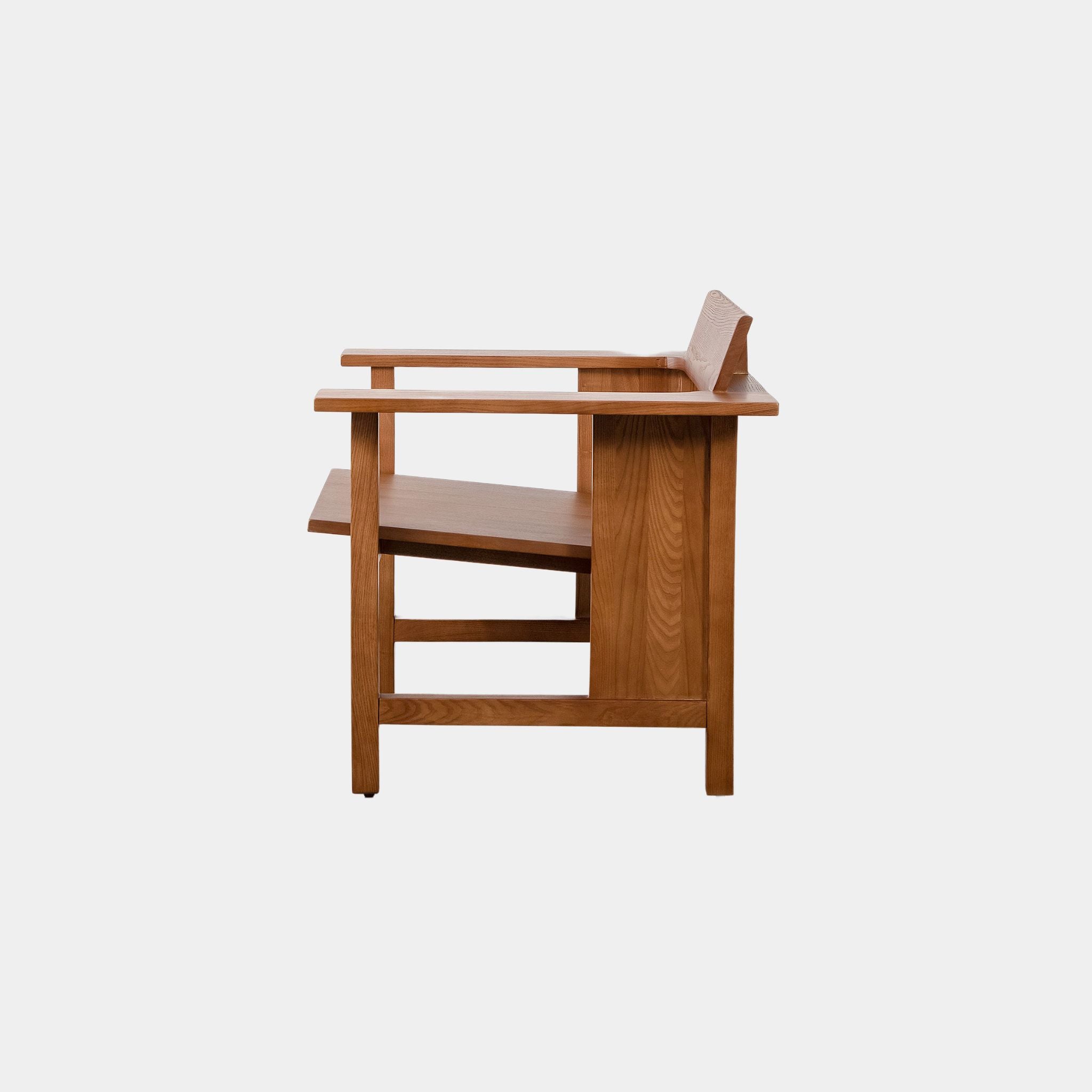 Rico Wooden Lounge Chair