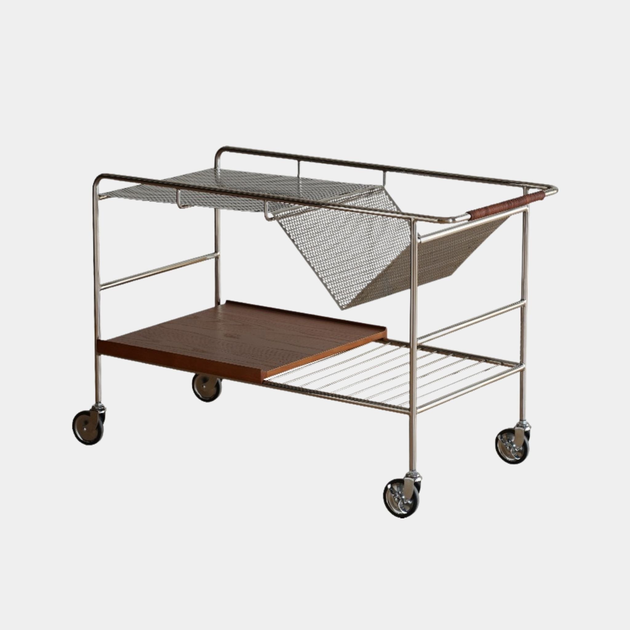 Mid-Century Style Storage Trolley