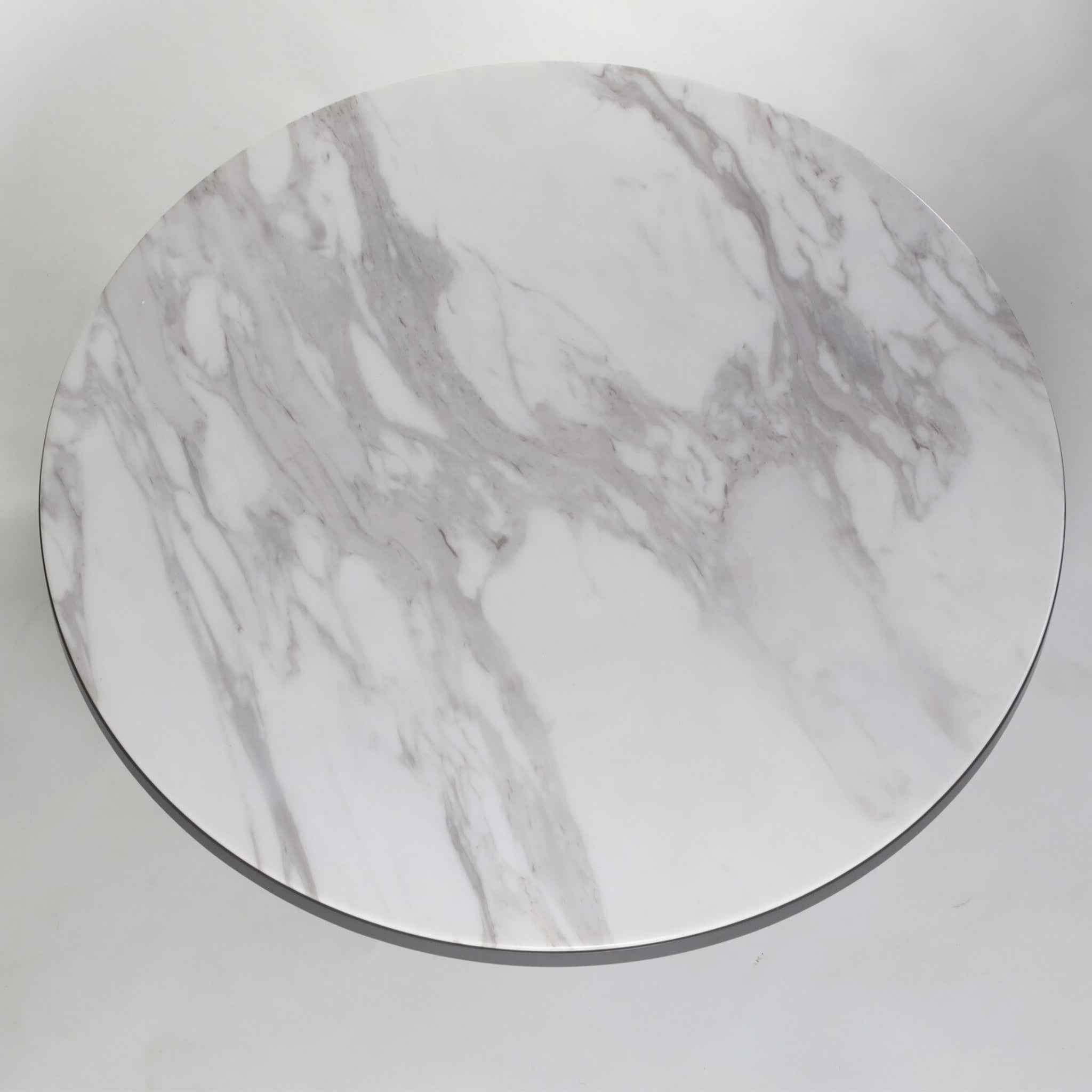 Marble Look Side Table - The Feelter