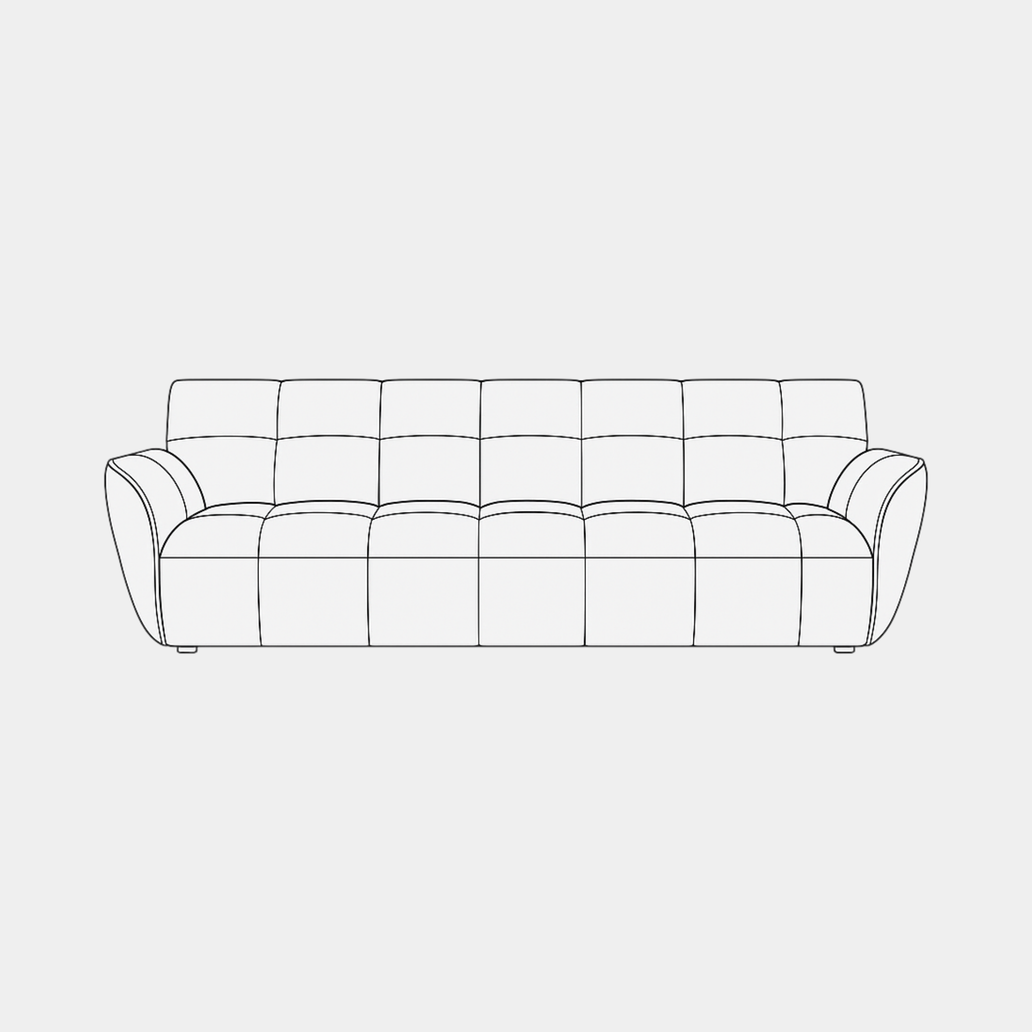Lily Tufted Sofa
