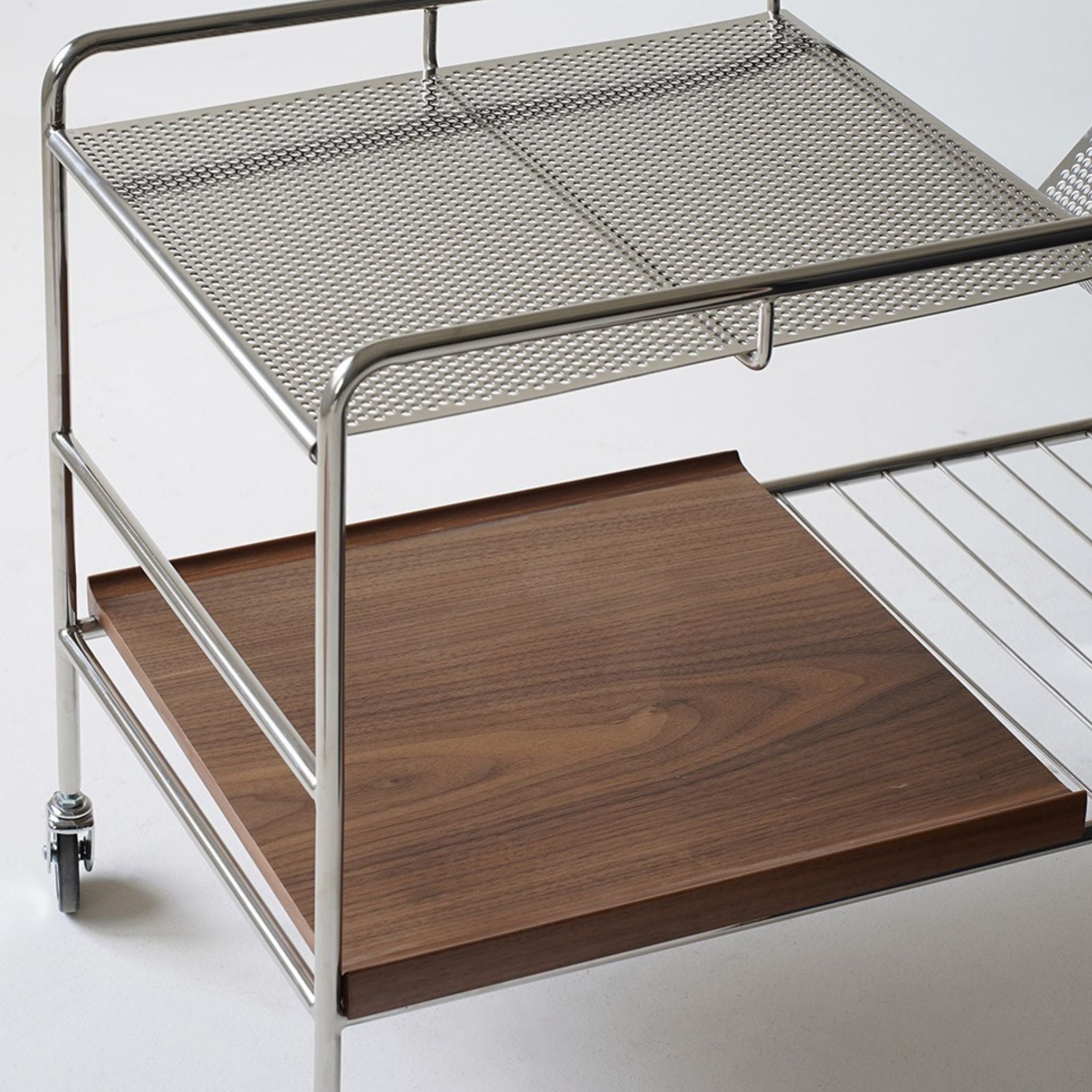 Mid-Century Style Storage Trolley
