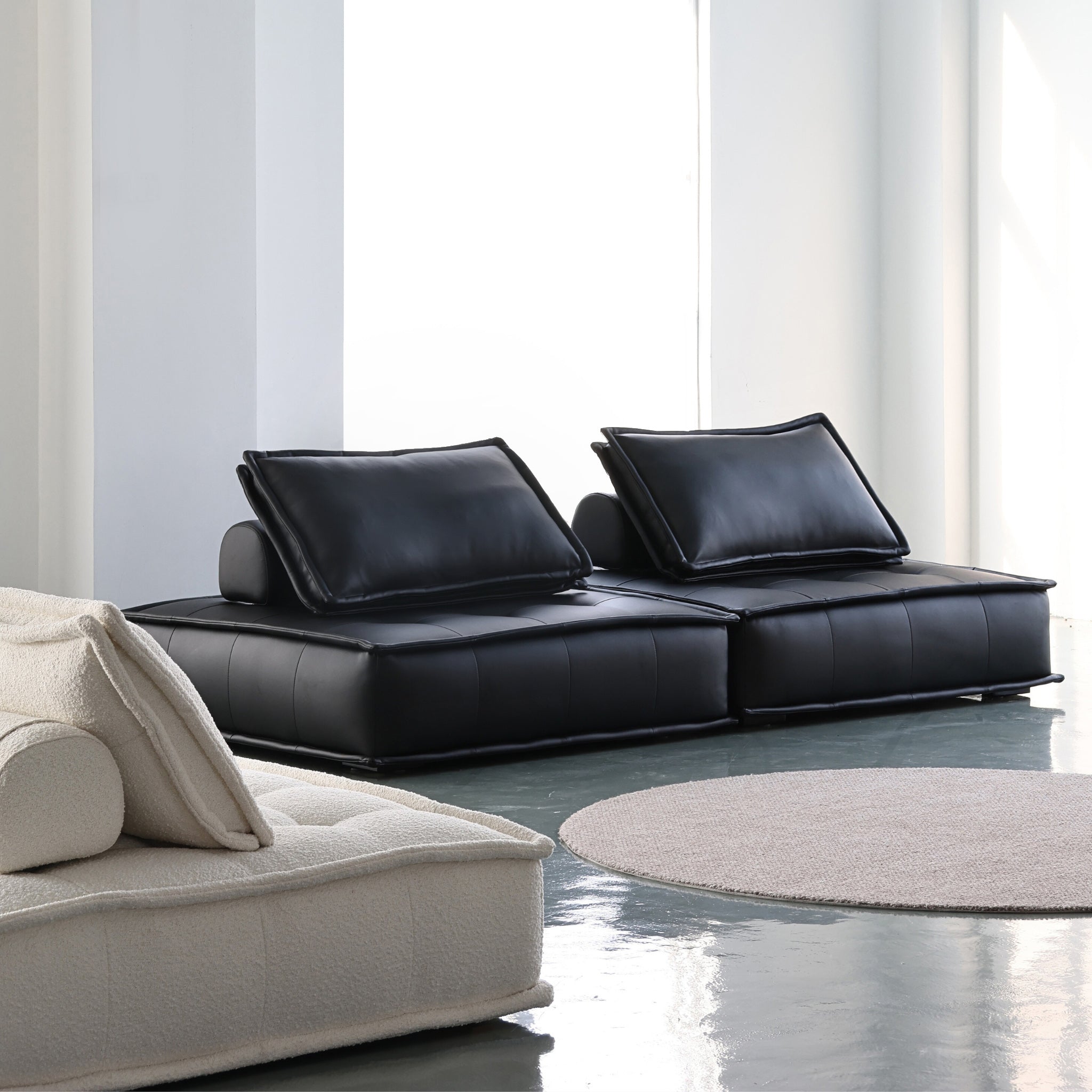 Biscuit Ottoman Style Modular Sofa - The Feelter