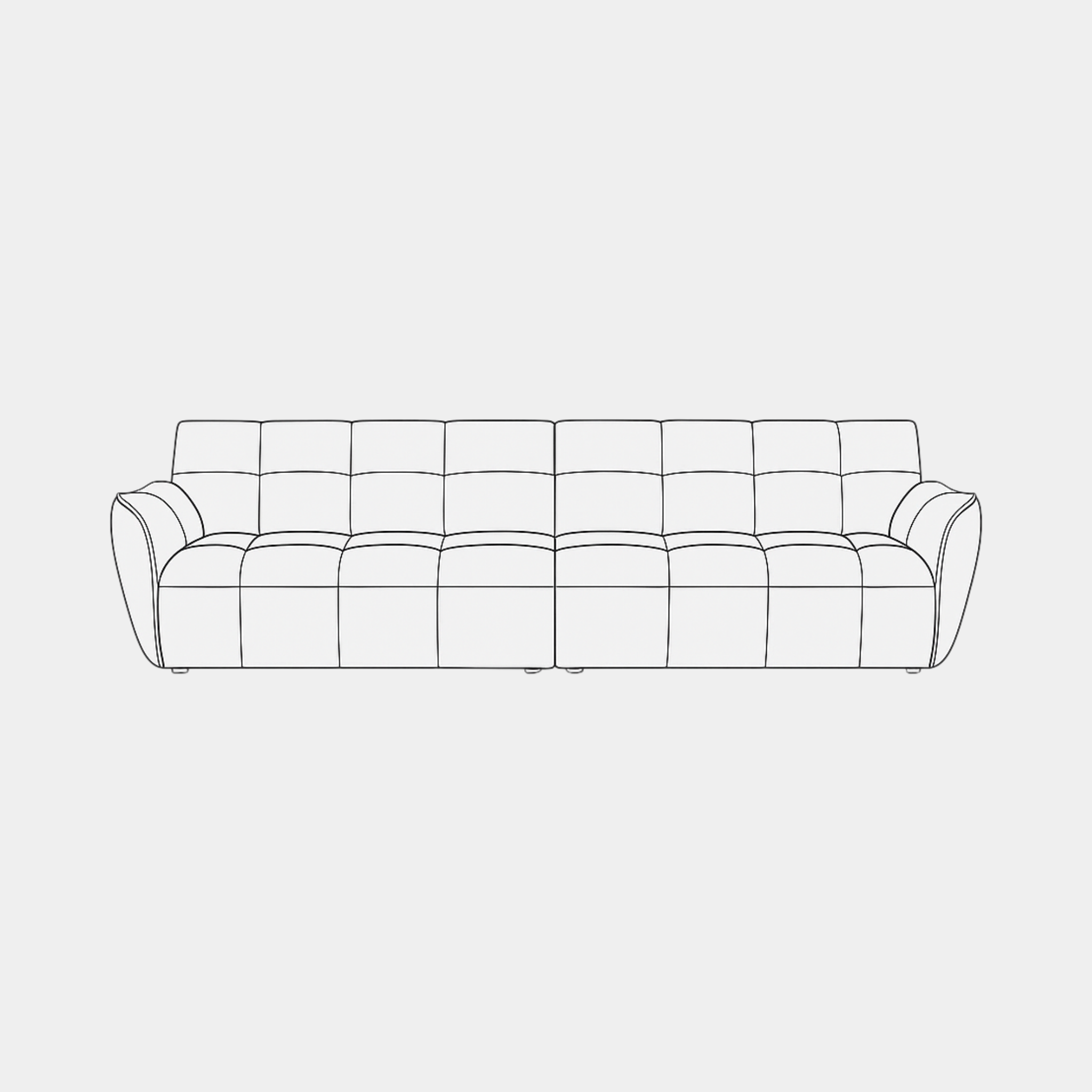 Lily Tufted Sofa