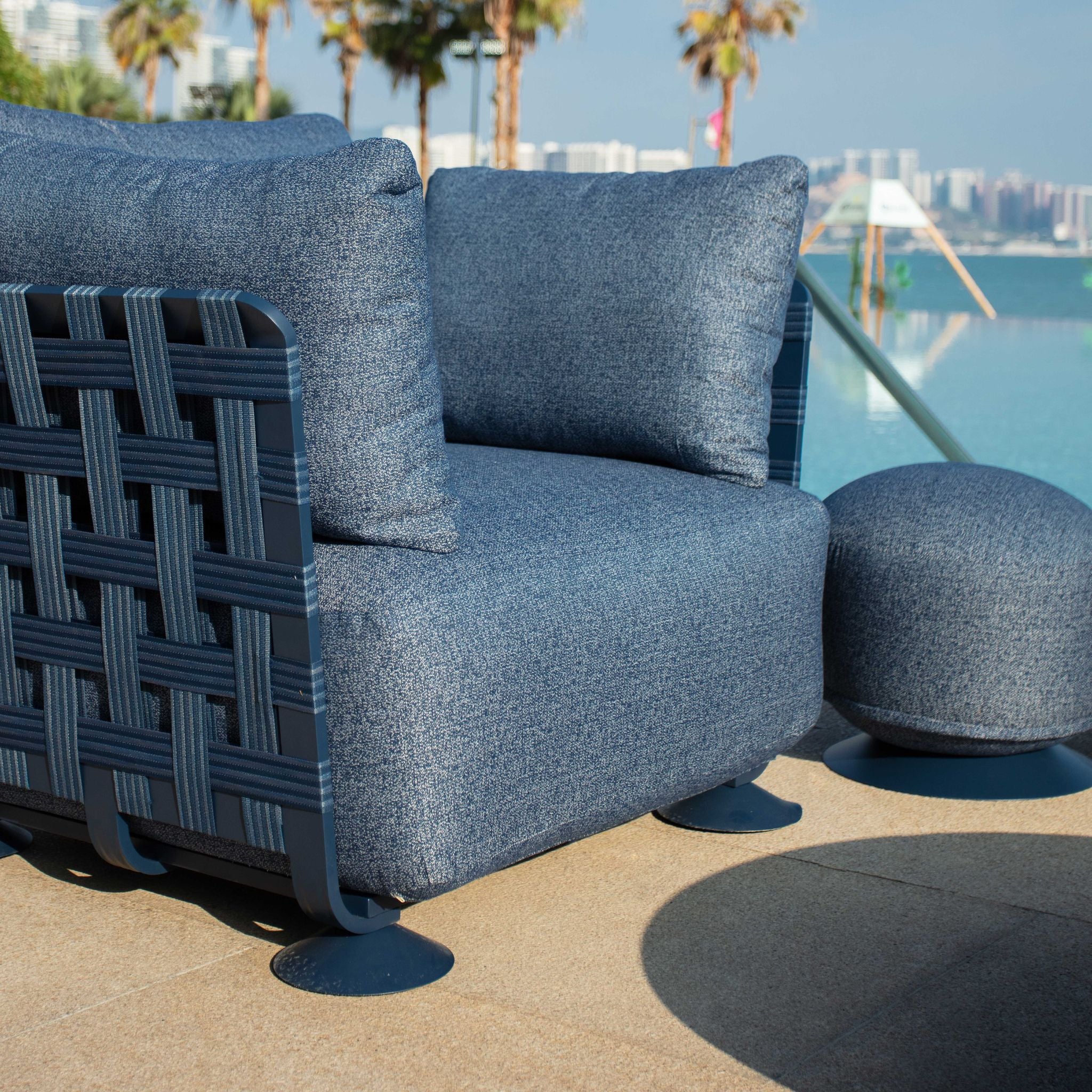 Clearance | Penguin Series | Outdoor Lounge Set - Single Sofa - The Feelter