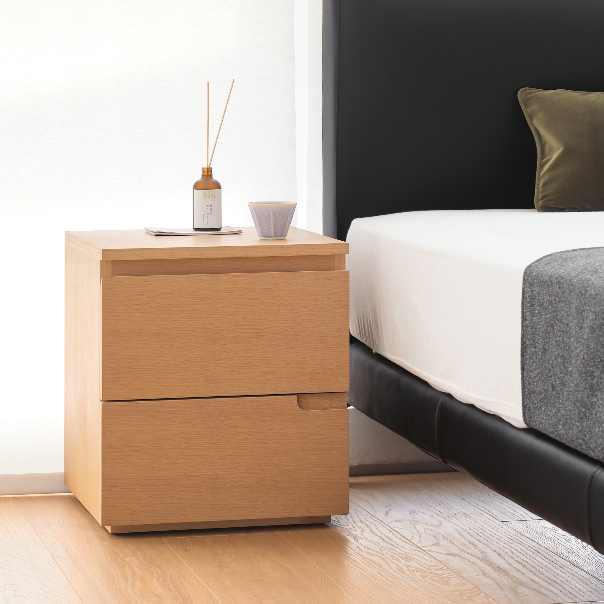 Forest Timber Bedside Table - The Feelter