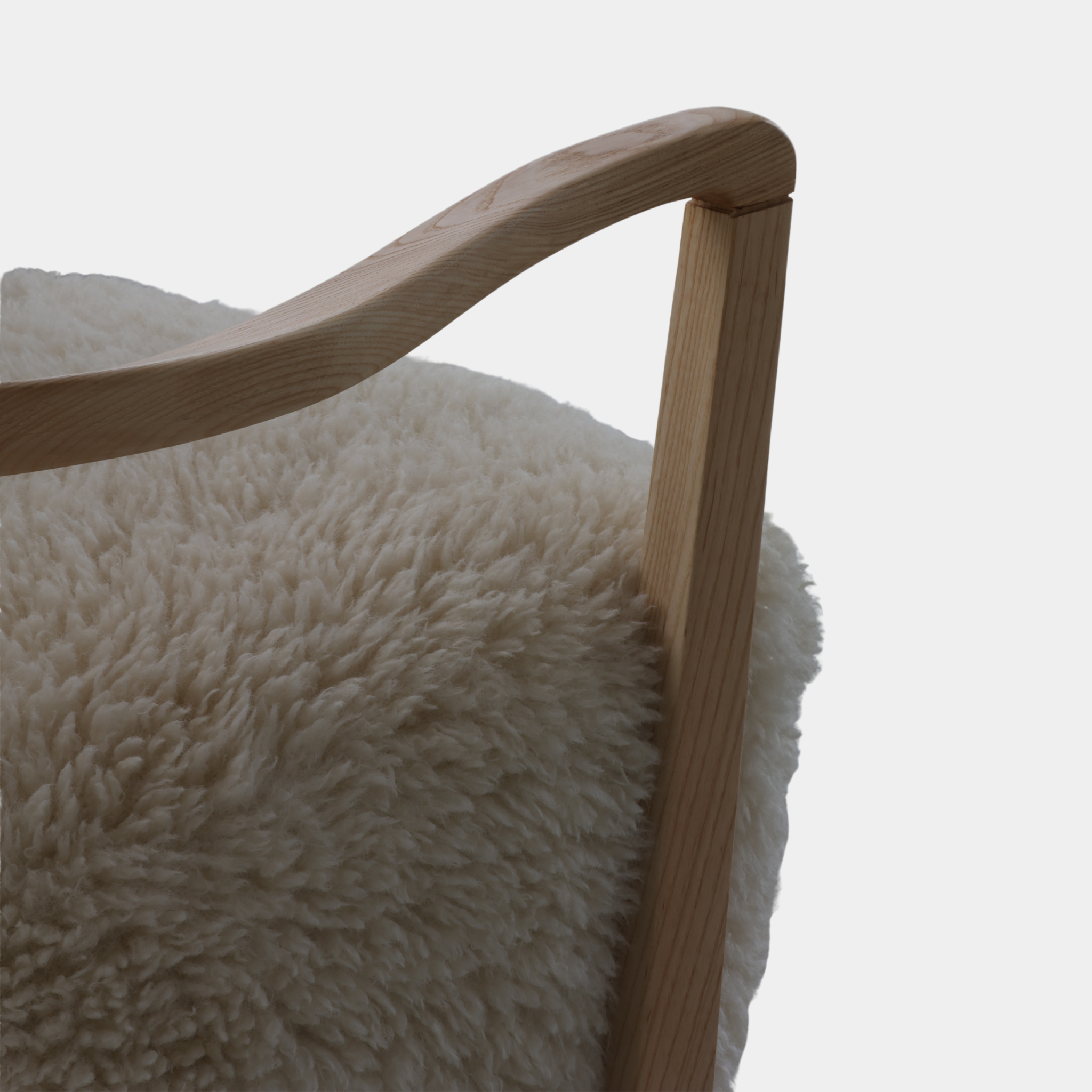 Edith Wool Armchair - The Feelter