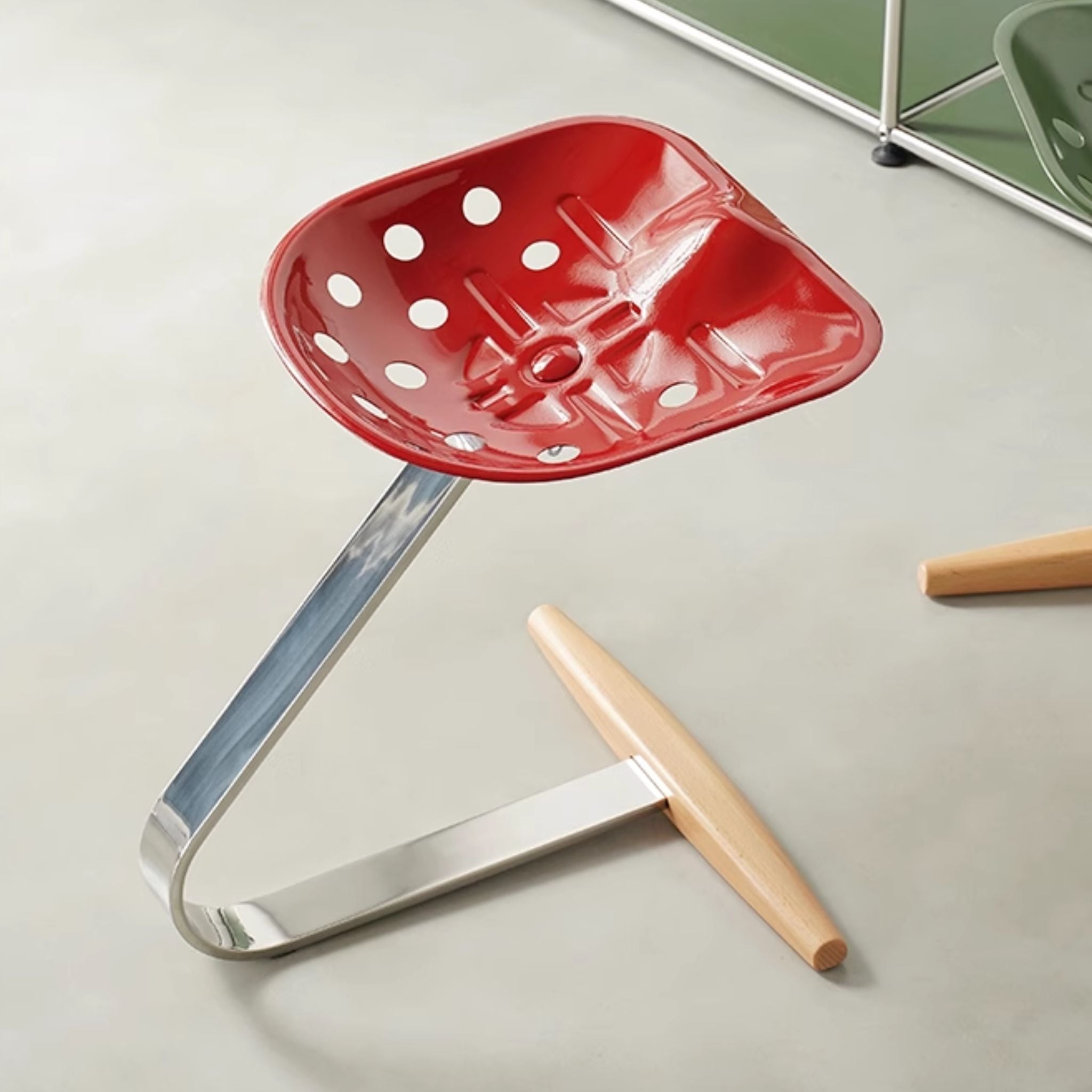 Colourful Industrial Stool