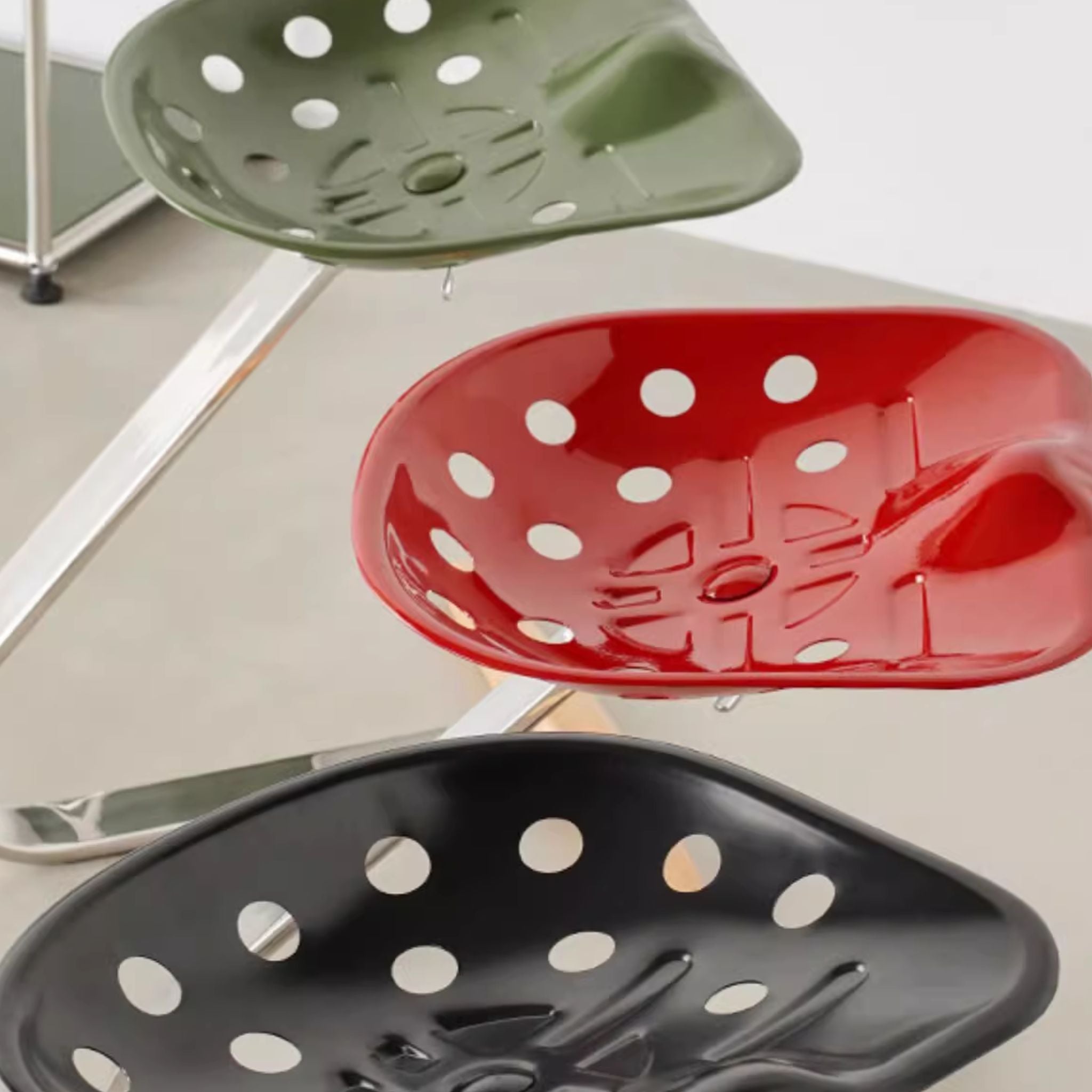 Colourful Industrial Stool