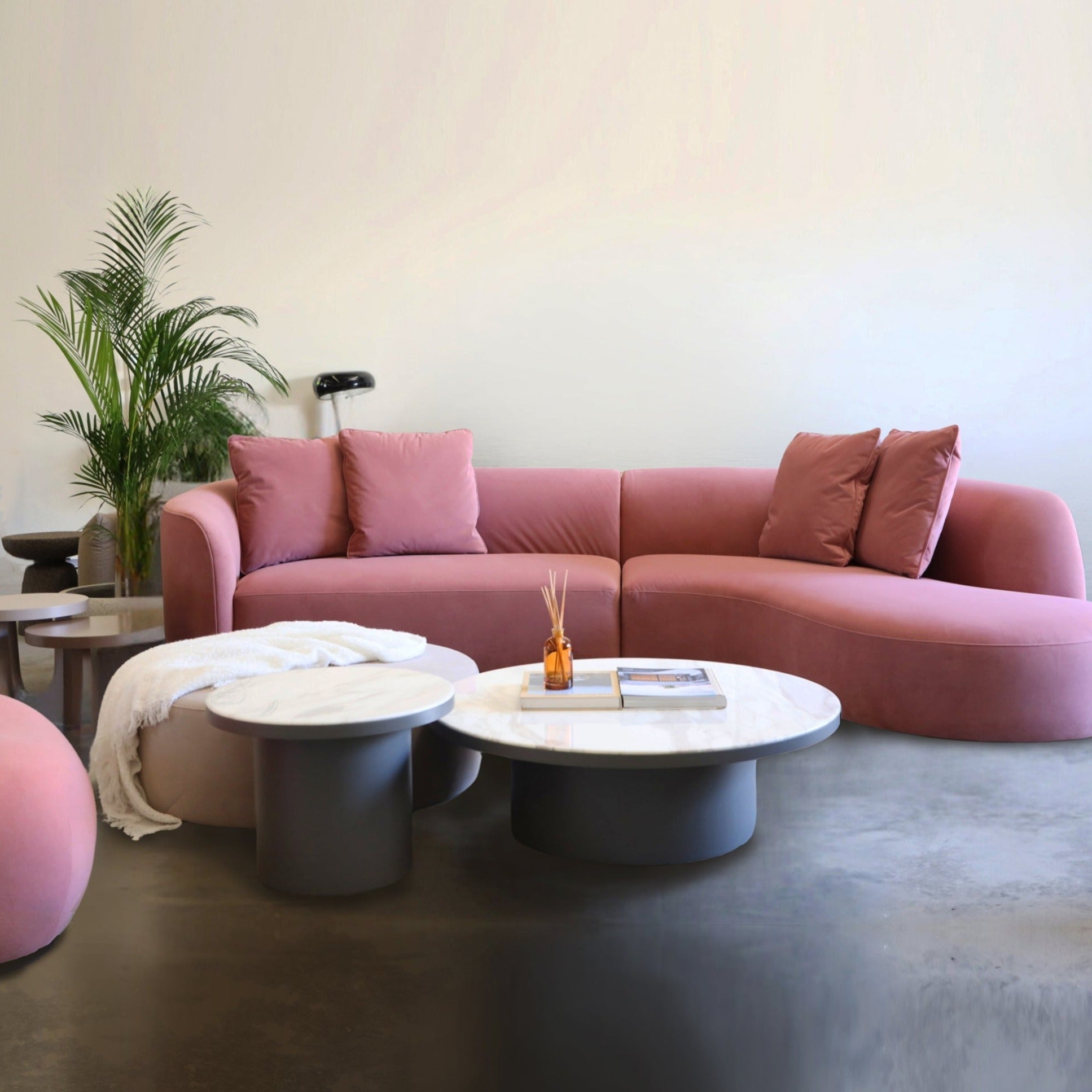 Coin Circular Ottoman - The Feelter