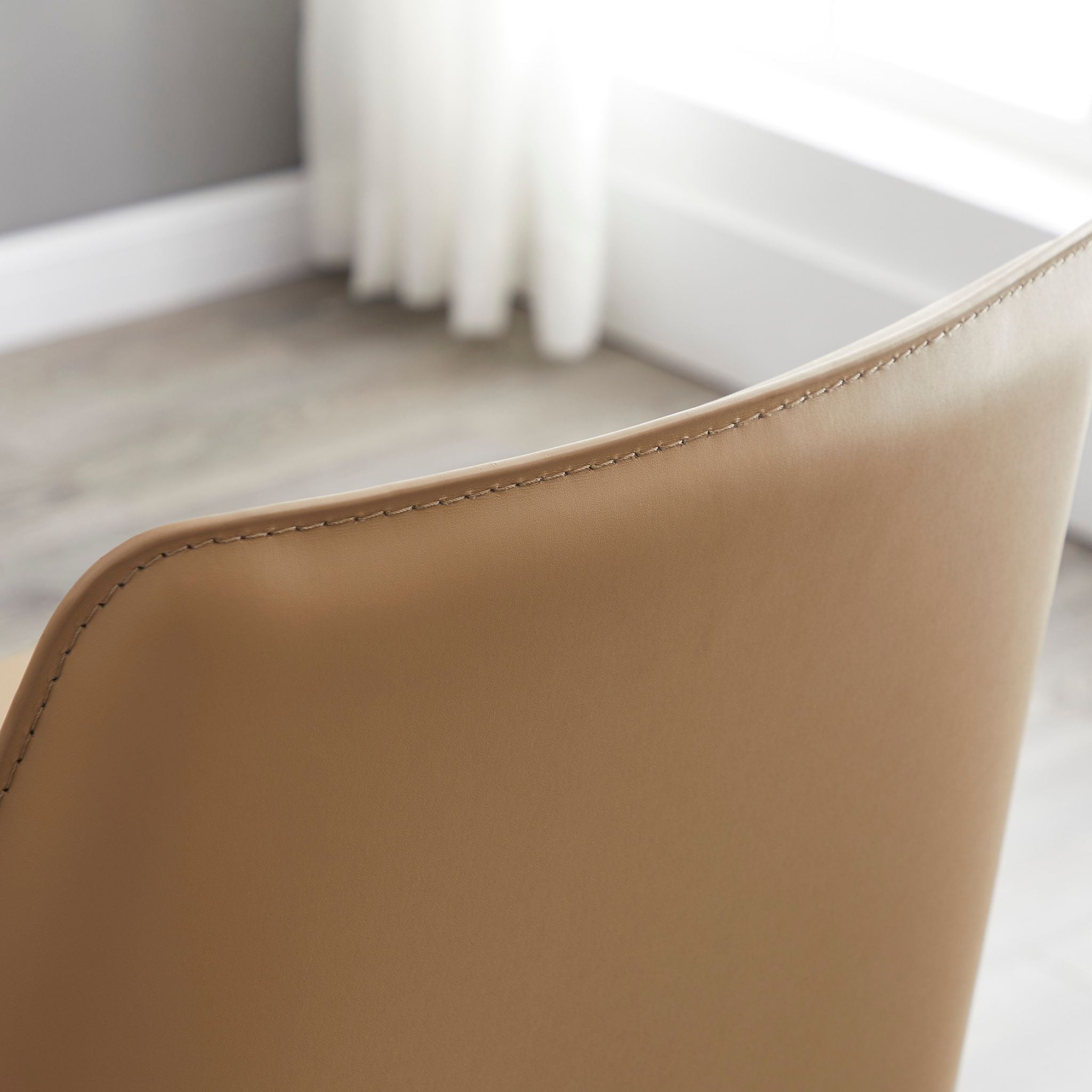 Henry Leather Bar Stool