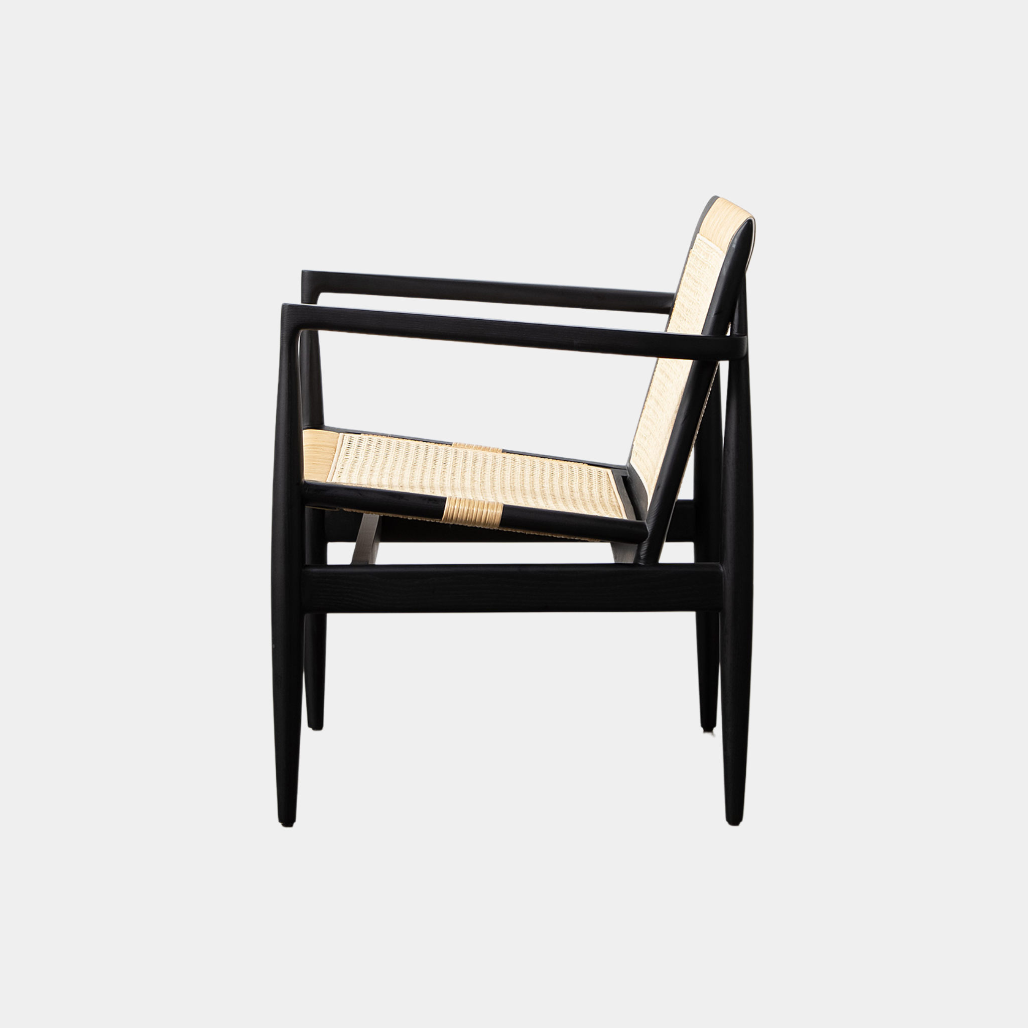 Johnson Rattan Lounge Chair