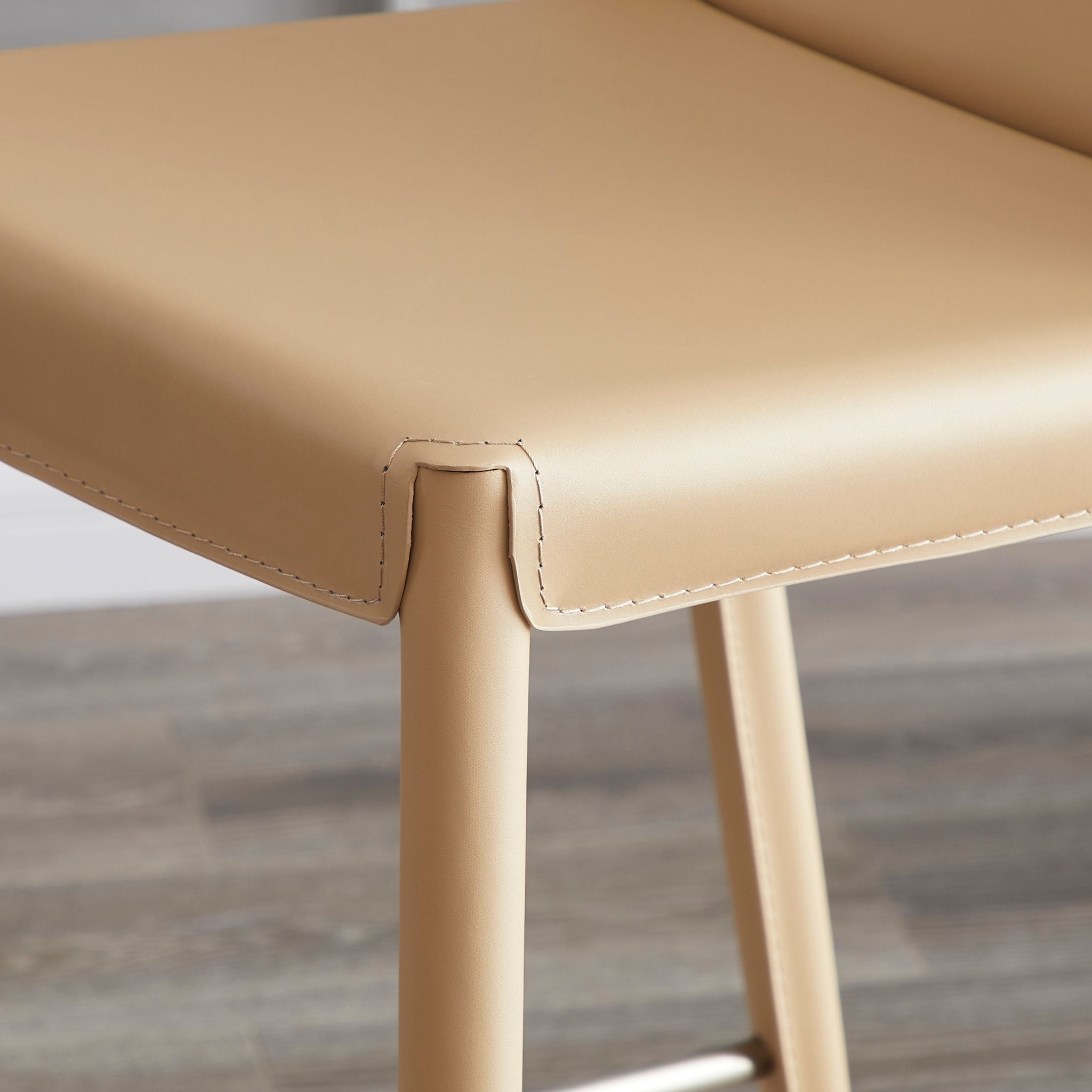 Henry Leather Bar Stool