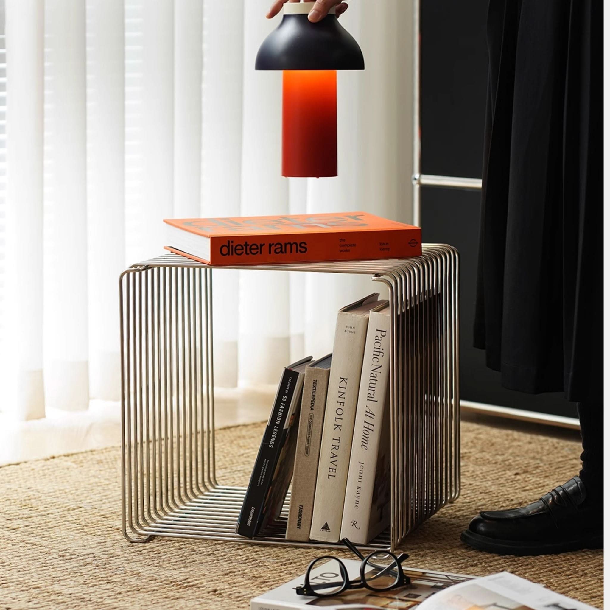 Stainless Steel Side Table