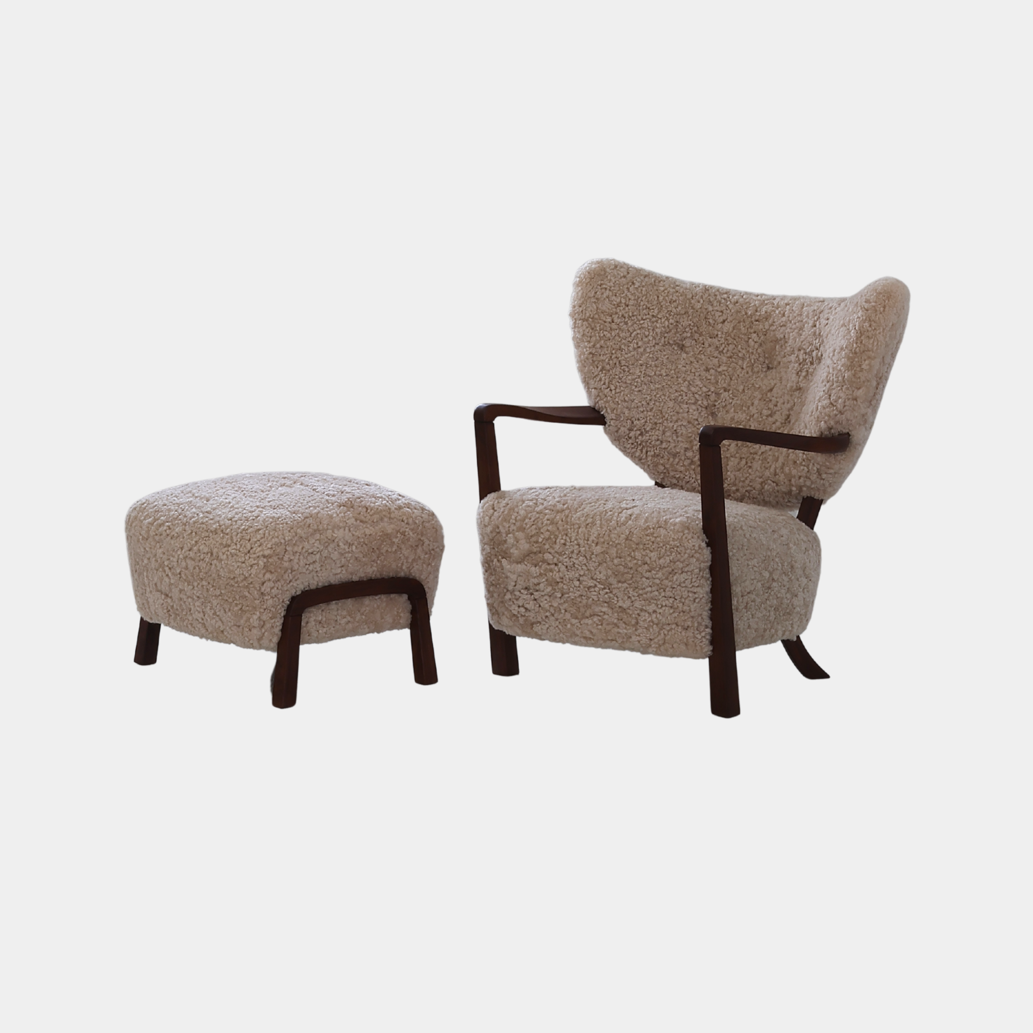 Edith Wool Armchair - The Feelter