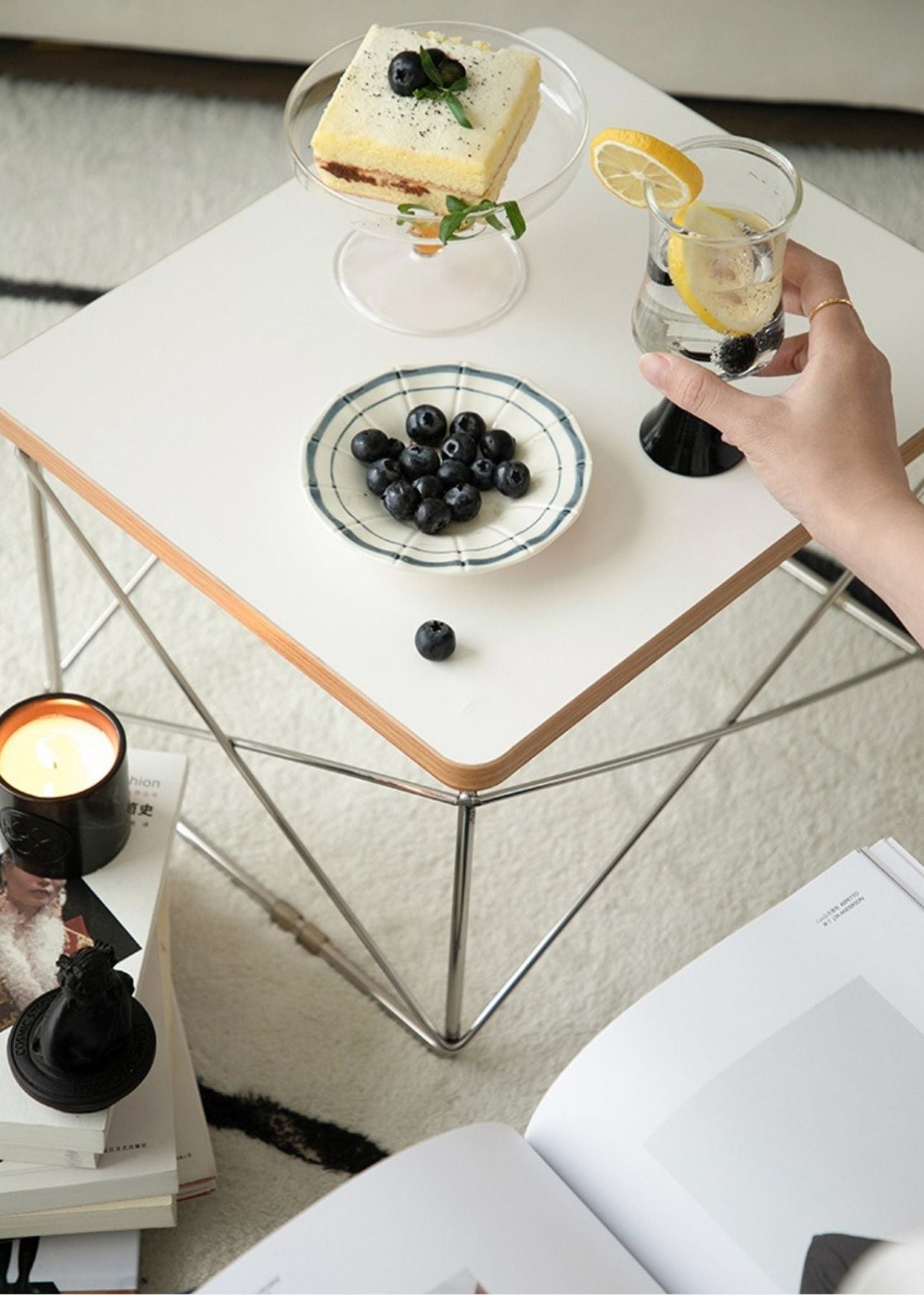 Compact Utility Side Table