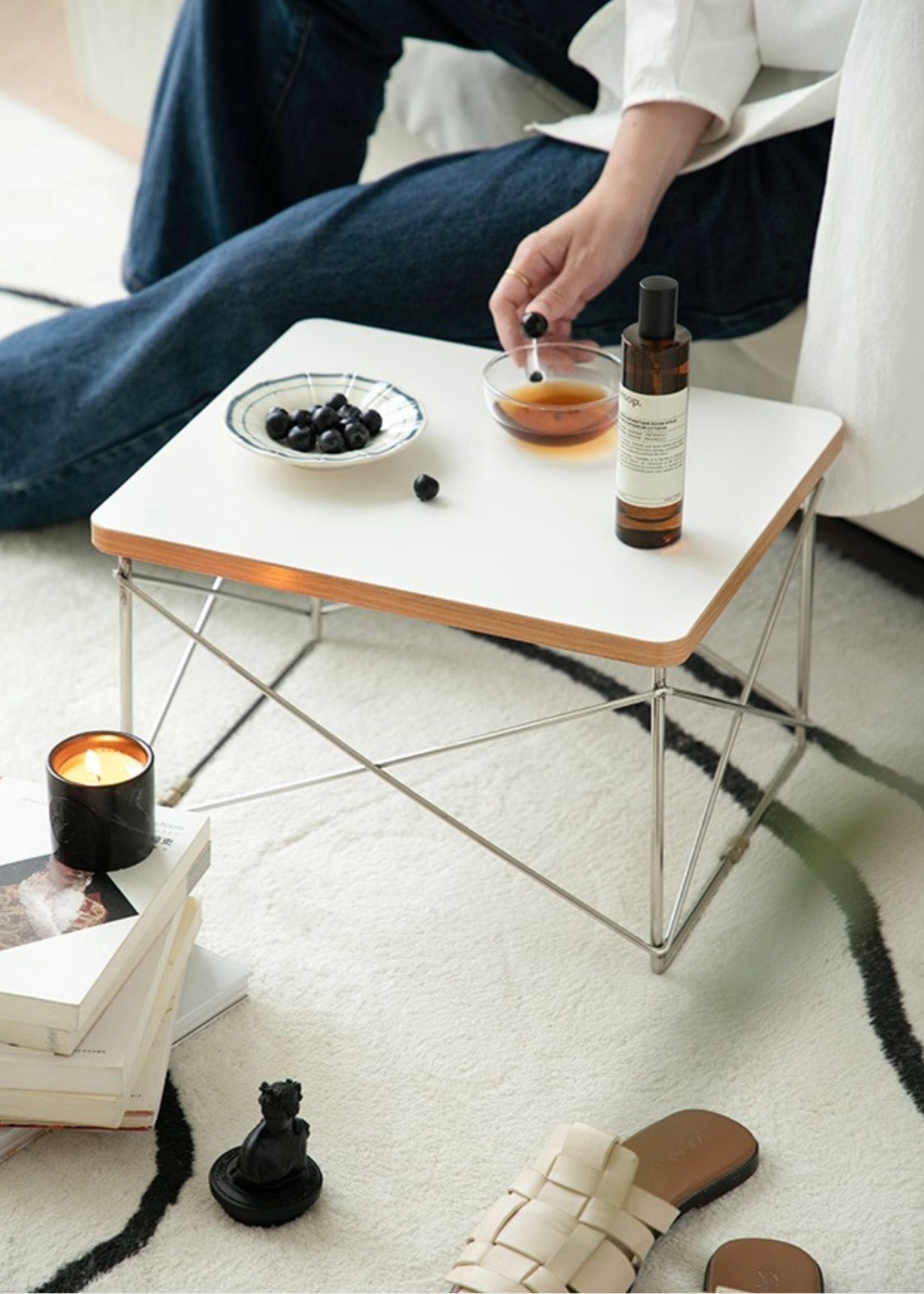 Compact Utility Side Table