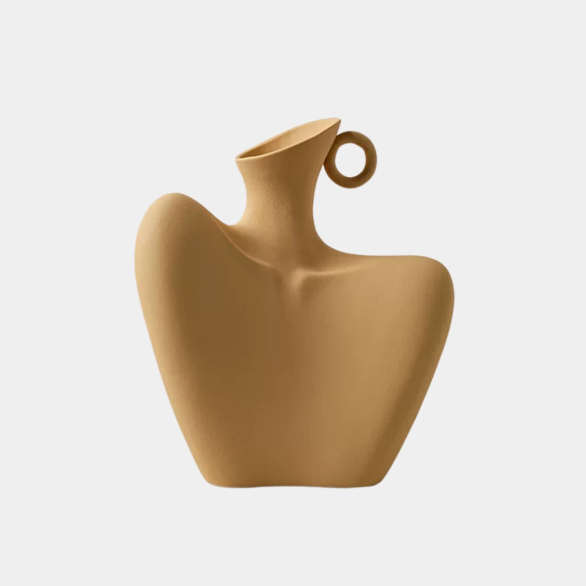 Ceramic Vase | Yellow Collarbones