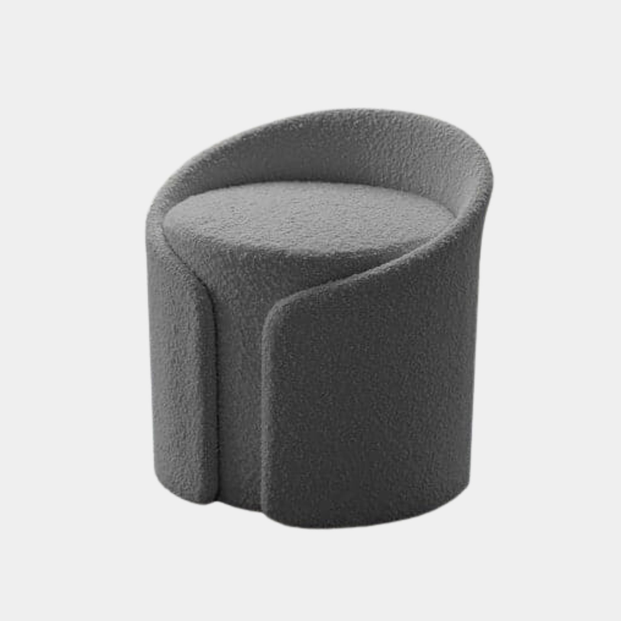 Flower Core Boucle Stool - The Feelter