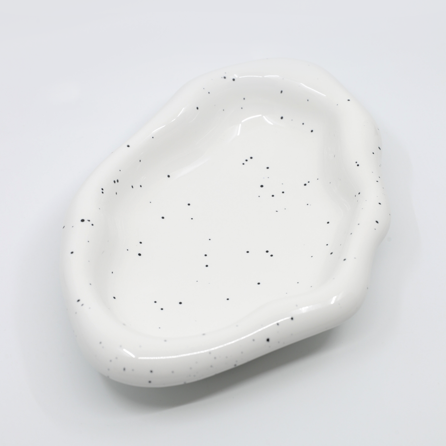 Warbled Ceramic - Small Speckled Bowl