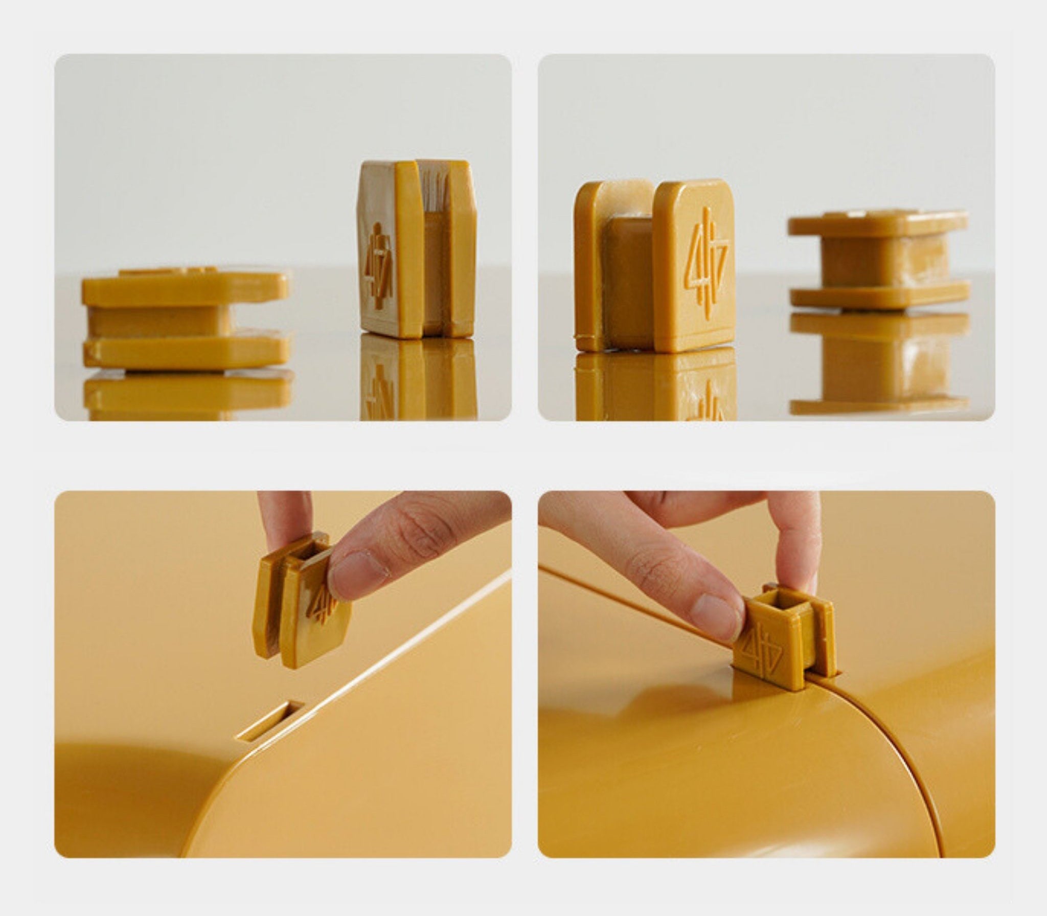 4 Piece Modular Plastic Table | The Feelter