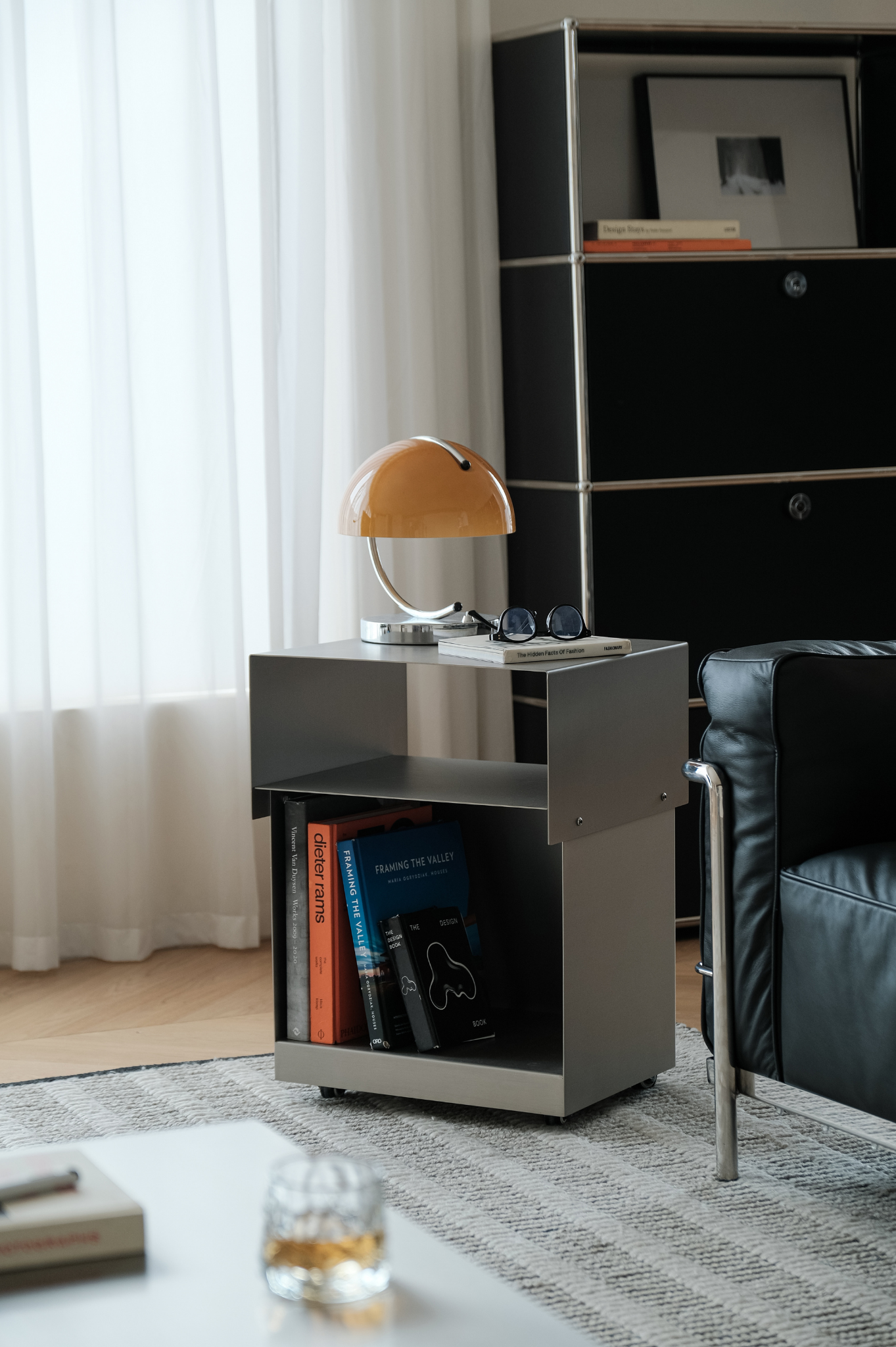 Helmet Metal Side Table