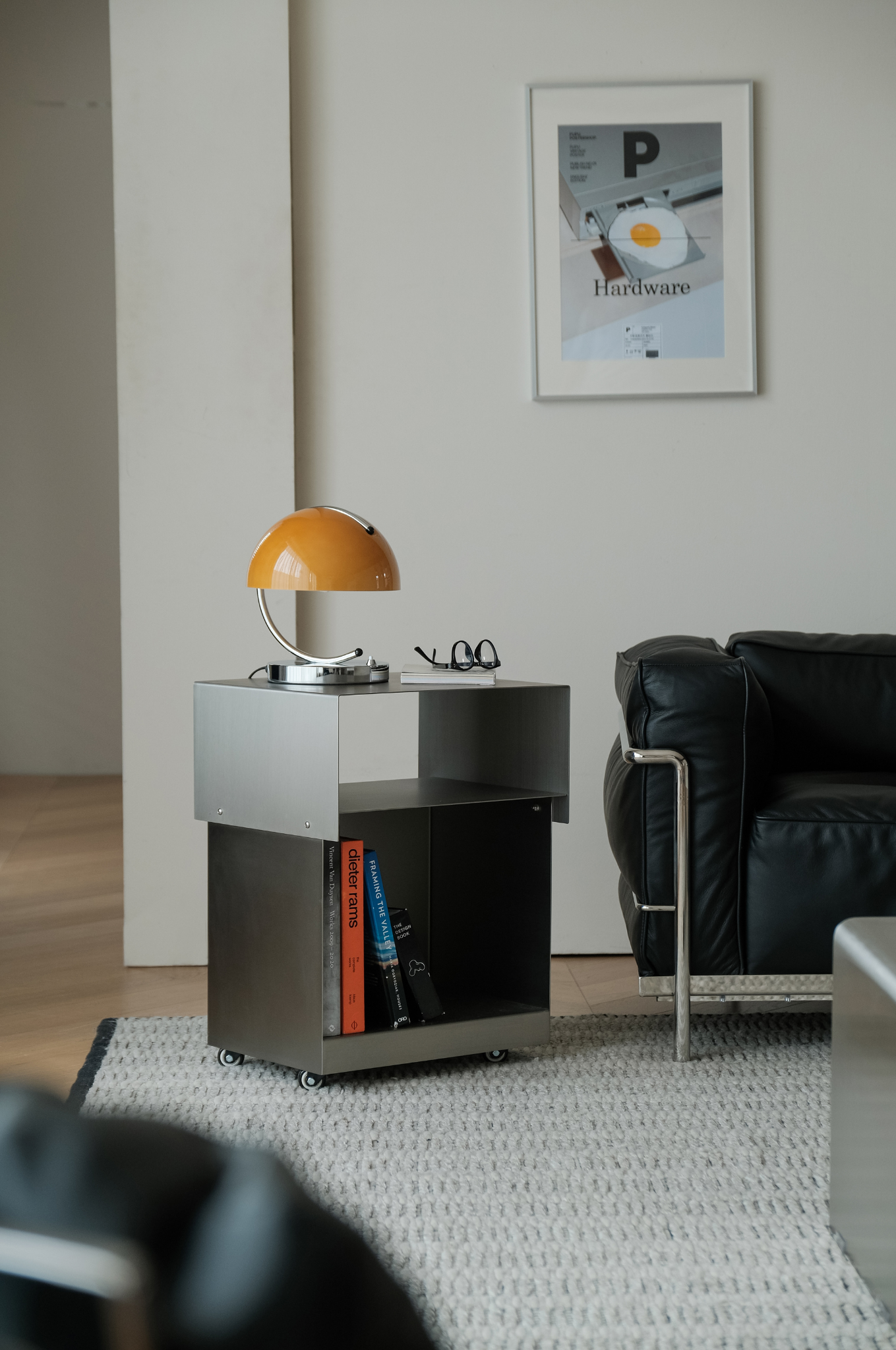 Helmet Metal Side Table