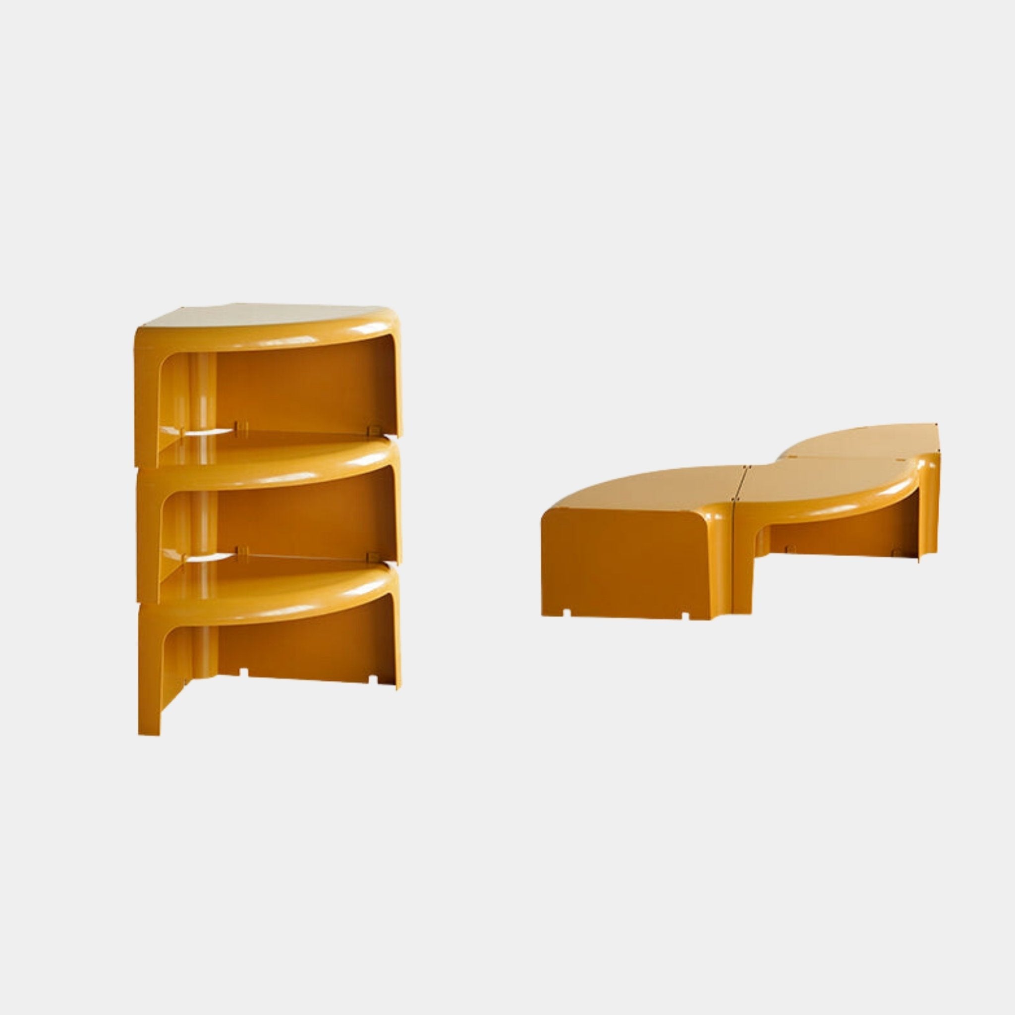 4 Piece Modular Plastic Table | The Feelter