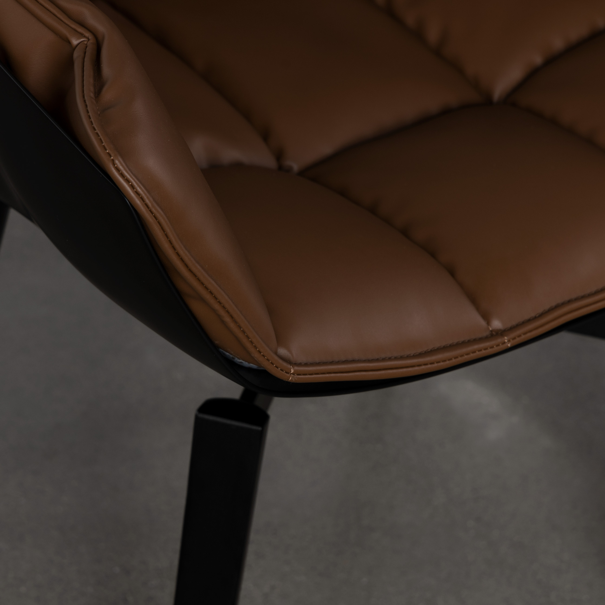 Marion Rotating Leather Chair
